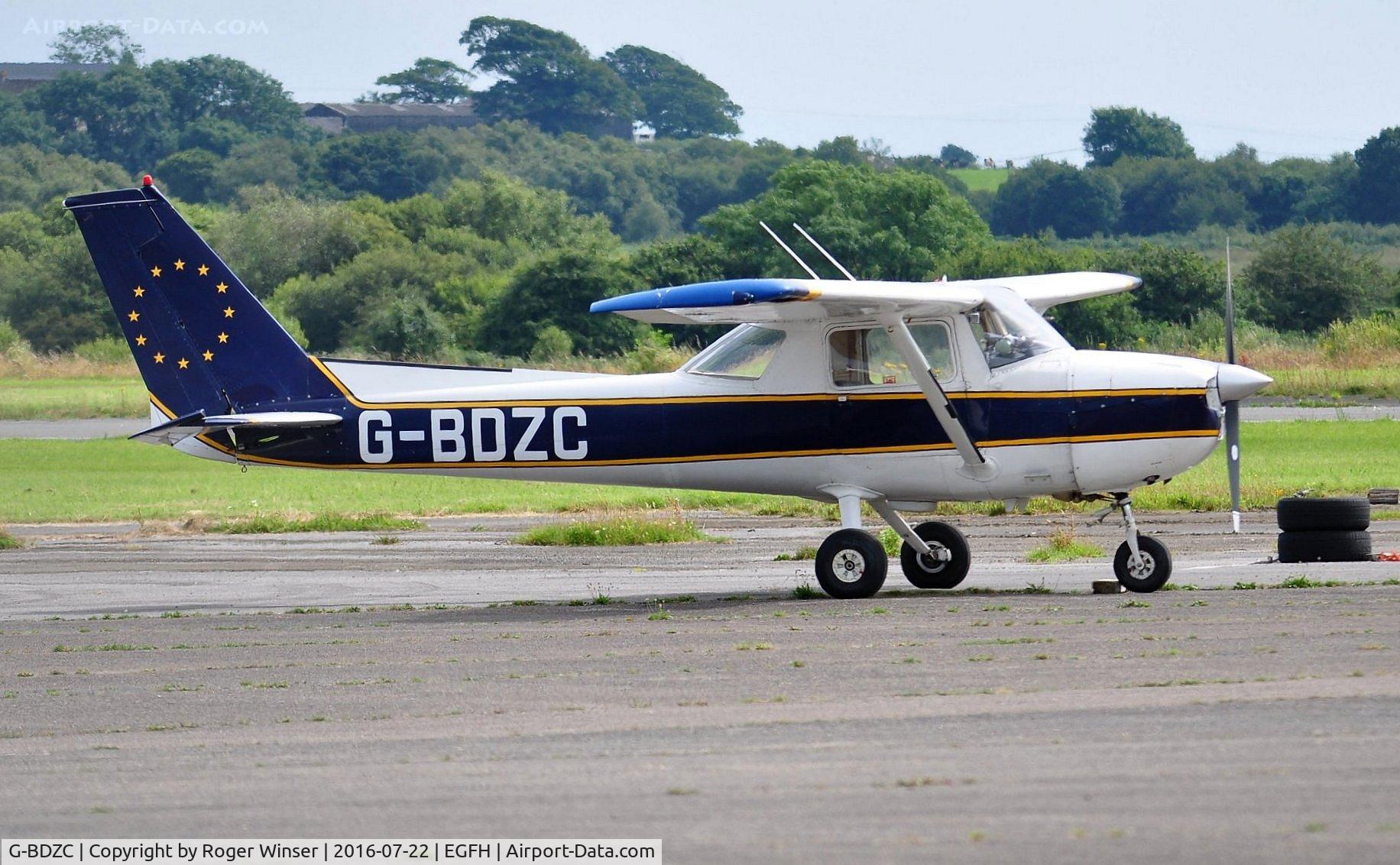 G-BDZC, 1976 Reims F150M C/N 1316, Visiting Reims assembled Cessna aircraft.