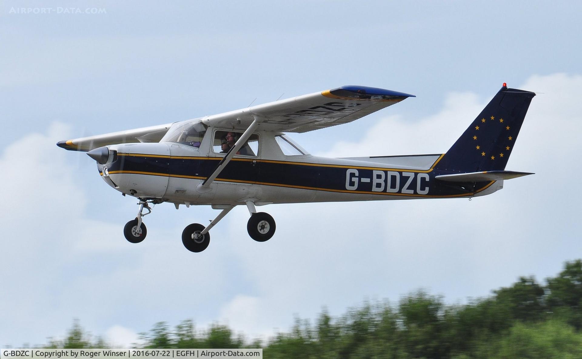G-BDZC, 1976 Reims F150M C/N 1316, Visiting Reims assembled Cessna aircraft .