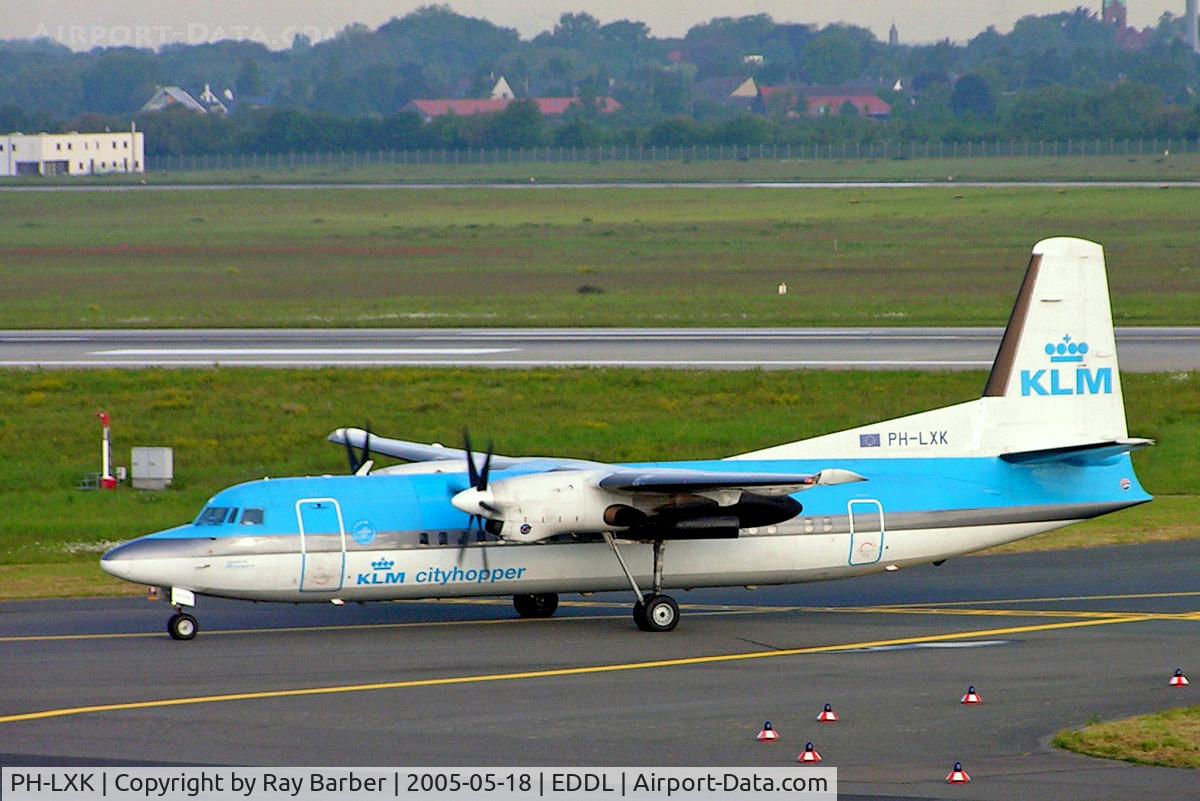 PH-LXK, 1993 Fokker 50 C/N 20271, Fokker F-50 [20271] (KLM cityhopper) Dusseldorf~D 18/05/2006