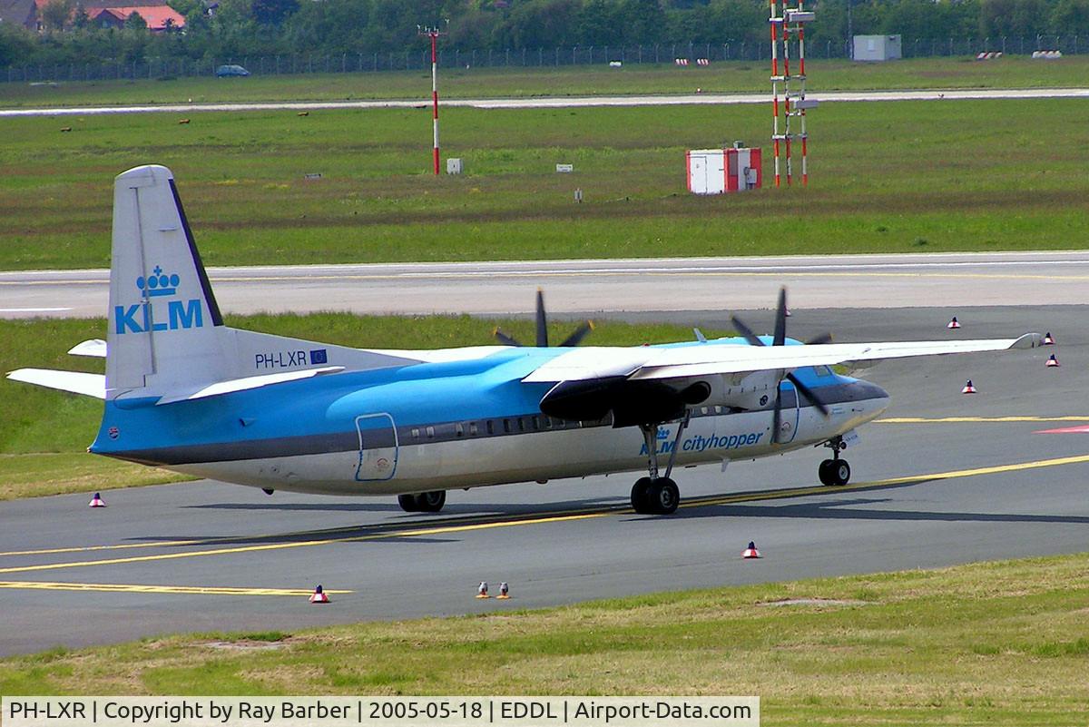 PH-LXR, 1993 Fokker 50 C/N 20277, Fokker 50 [20277] (KLM Cityhopper) Dusseldorf~D 18/05/2006