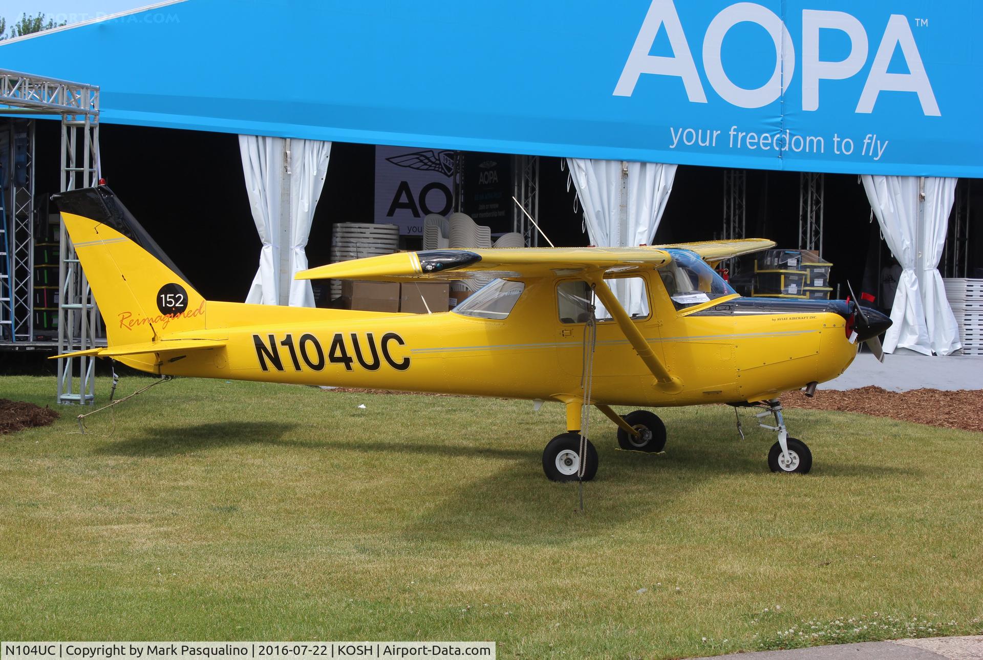N104UC, Cessna 152 C/N 15284673, Cessna 152