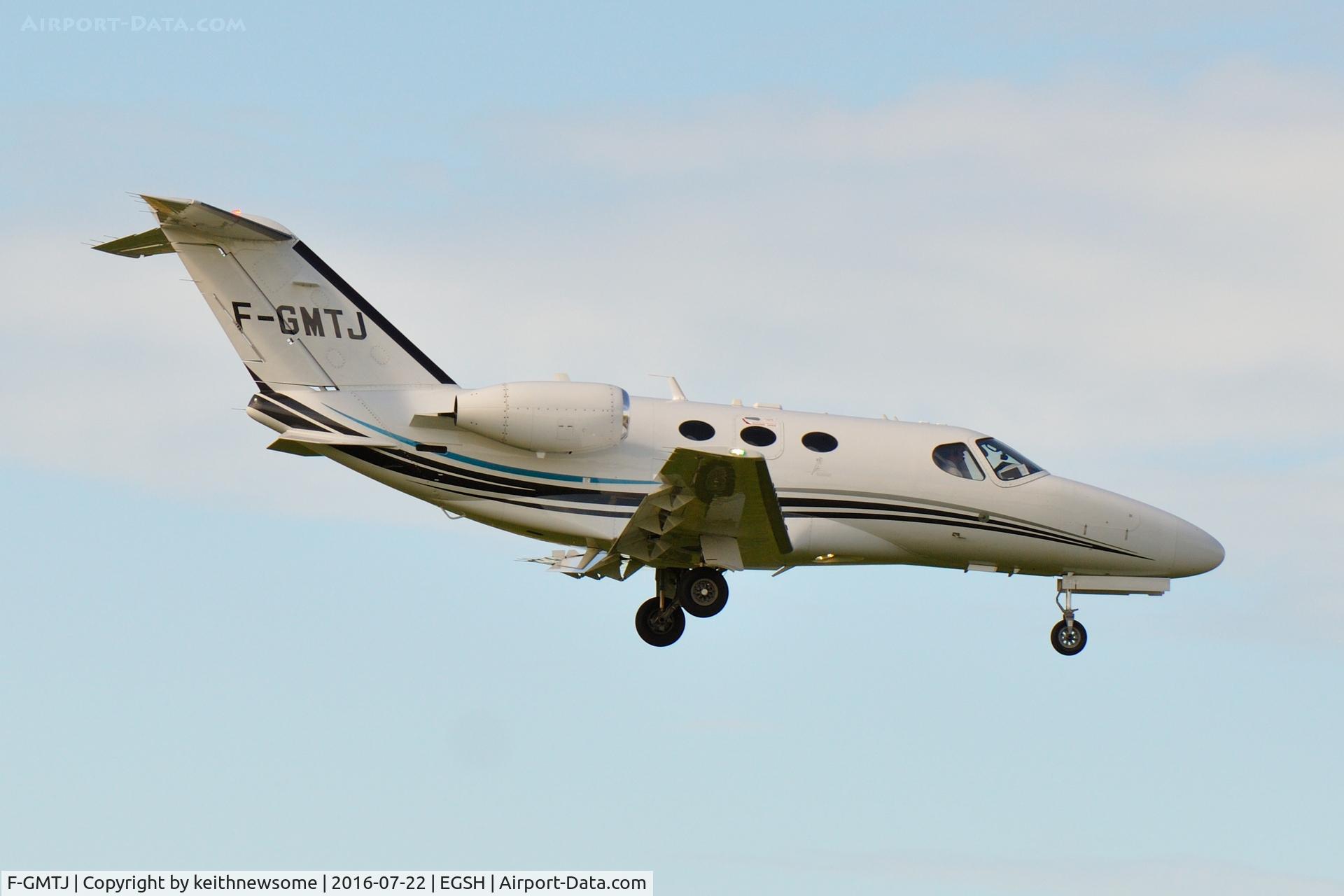 F-GMTJ, 2009 Cessna 510 Citation Mustang Citation Mustang C/N 510-0222, Nice Visitor.