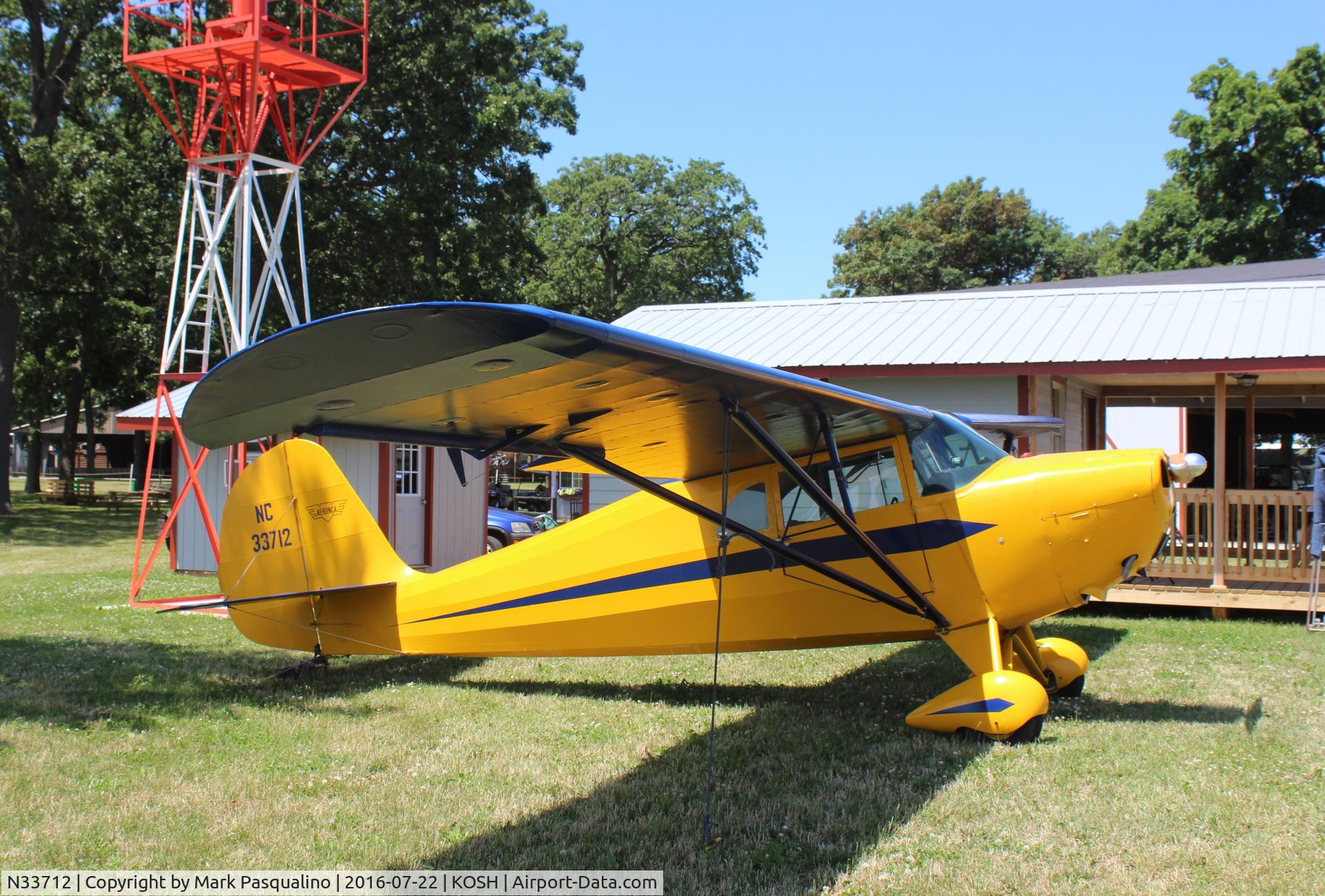 N33712, 1941 Aeronca 65-CA Super Chief C/N CA12971, Aeronca 65-CA