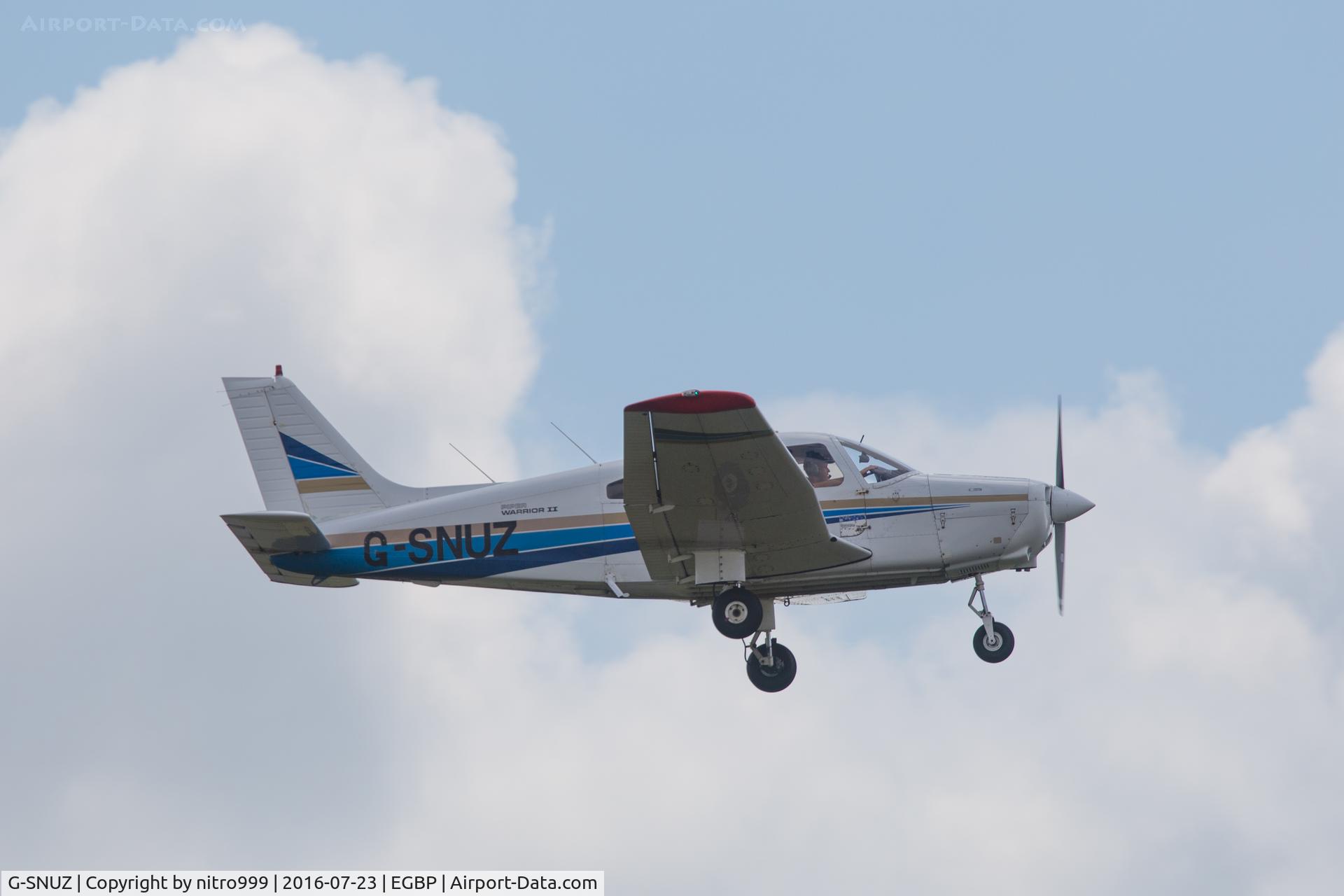 G-SNUZ, 1983 Piper PA-28-161 Cherokee Warrior II C/N 28-8416021, G-SNUZ