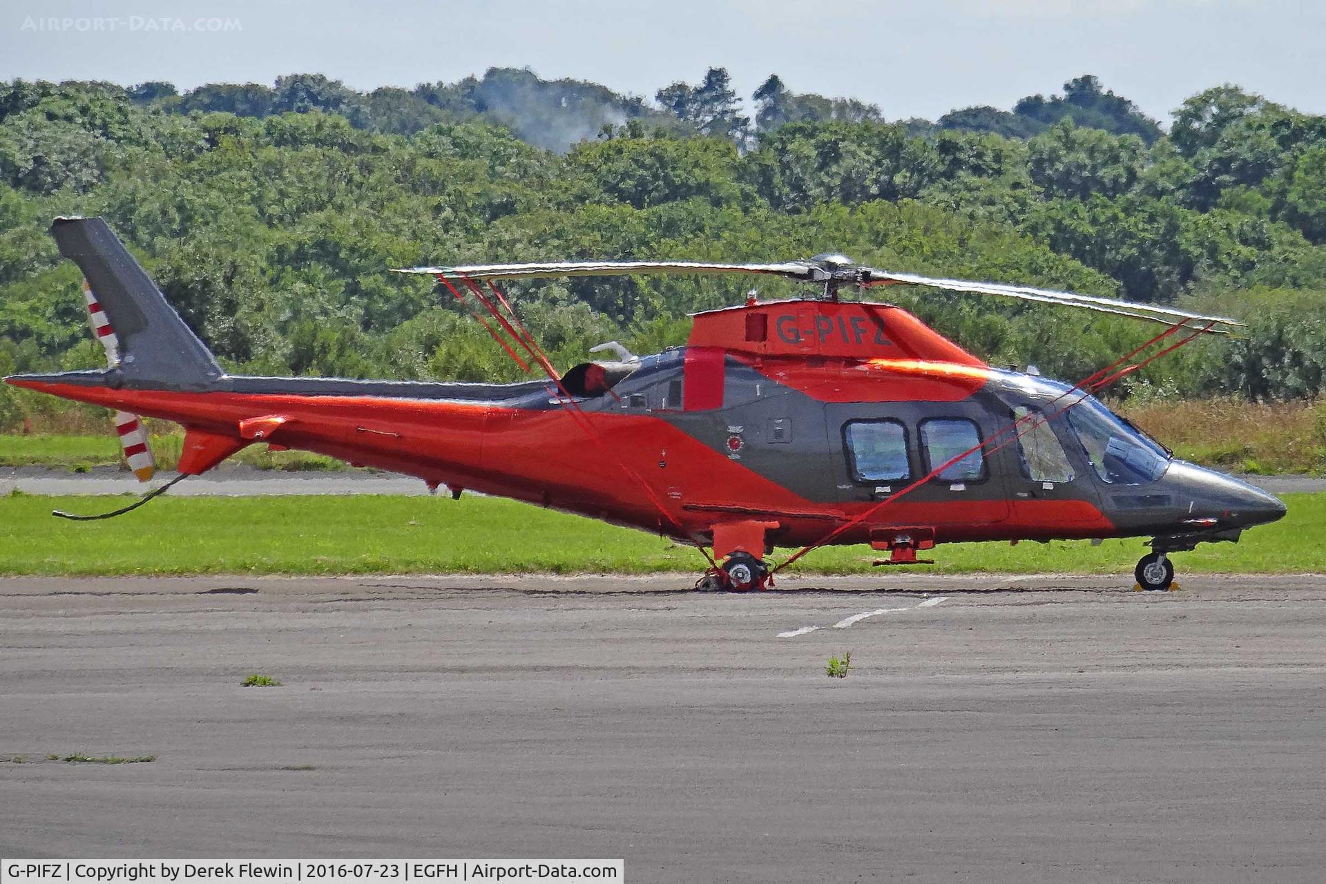 G-PIFZ, 2016 Agusta AW-109SP Grand New C/N 22355, Grand New, Alba Aviation Limited Partnership Denham Buckinghamshire based, seen parked up.