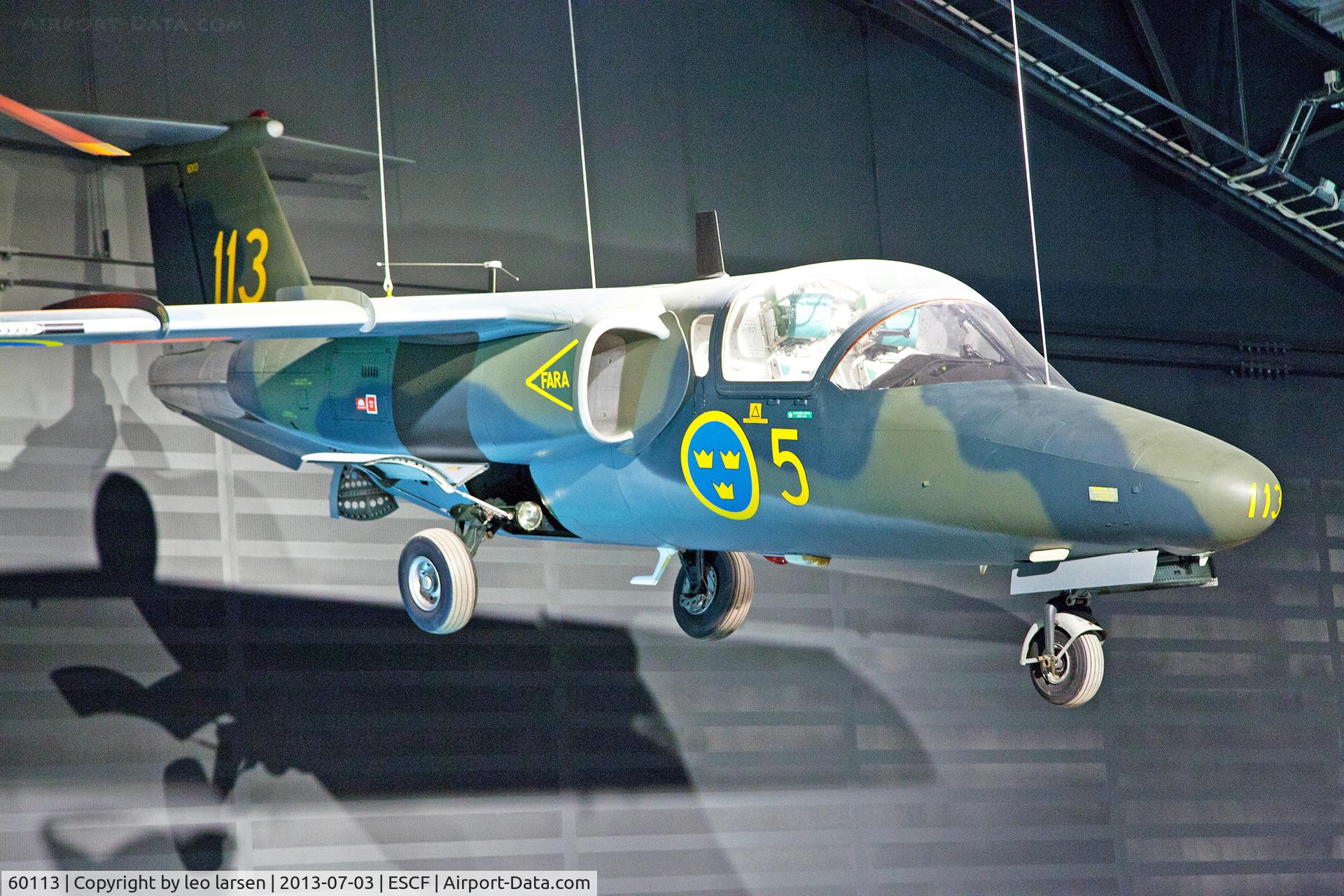 60113, Saab Sk.60A C/N 60-113, Flygvapen Museum Linkoping 3.7.13
