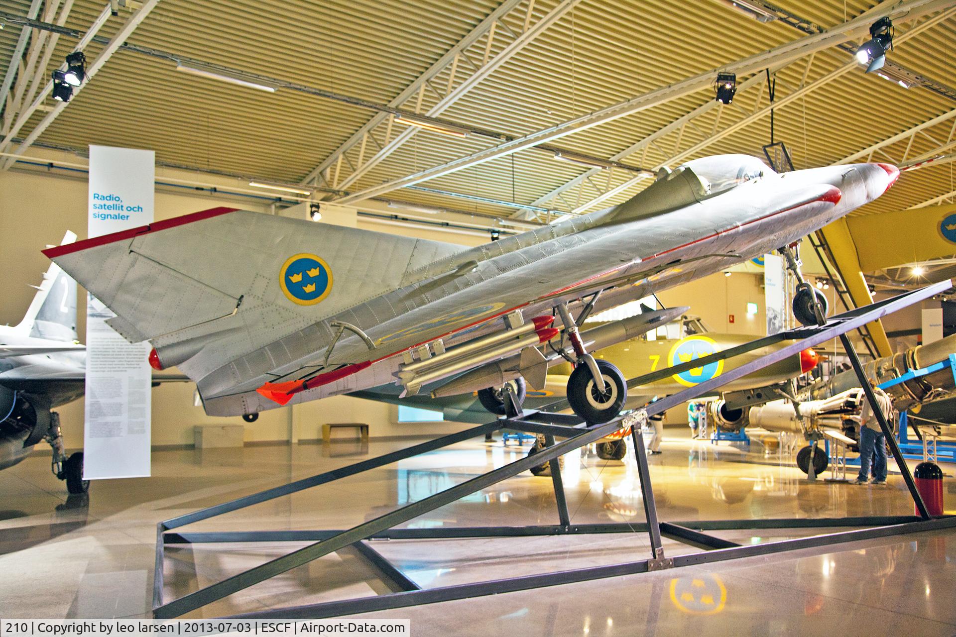 210, Saab 210 Lilldraken C/N Not found 210, Flygvapen Museum Linkoping 3.7.13