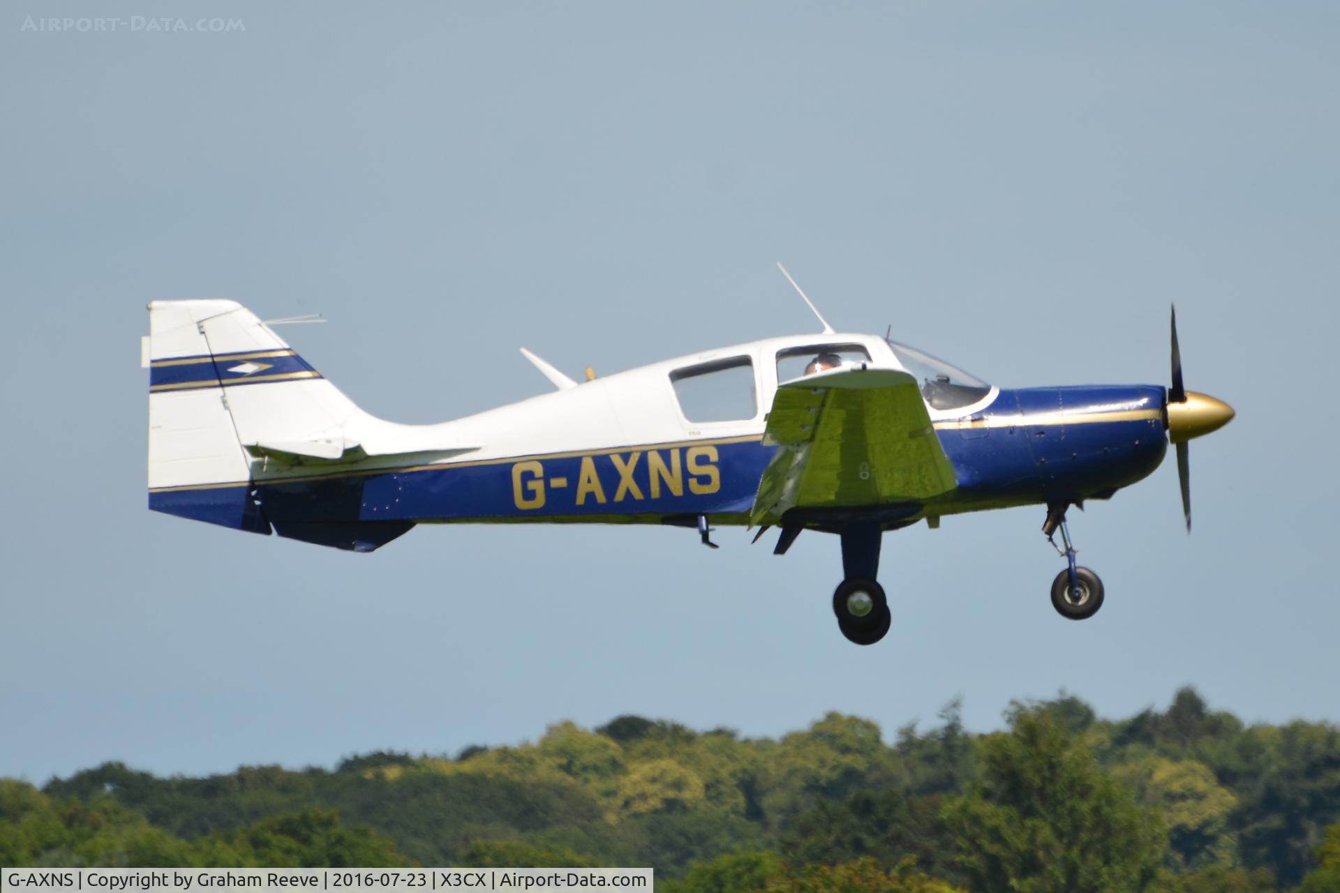 G-AXNS, 1969 Beagle B-121 Pup Series 2 (Pup 150) C/N B121-110, Landing at Northrepps.