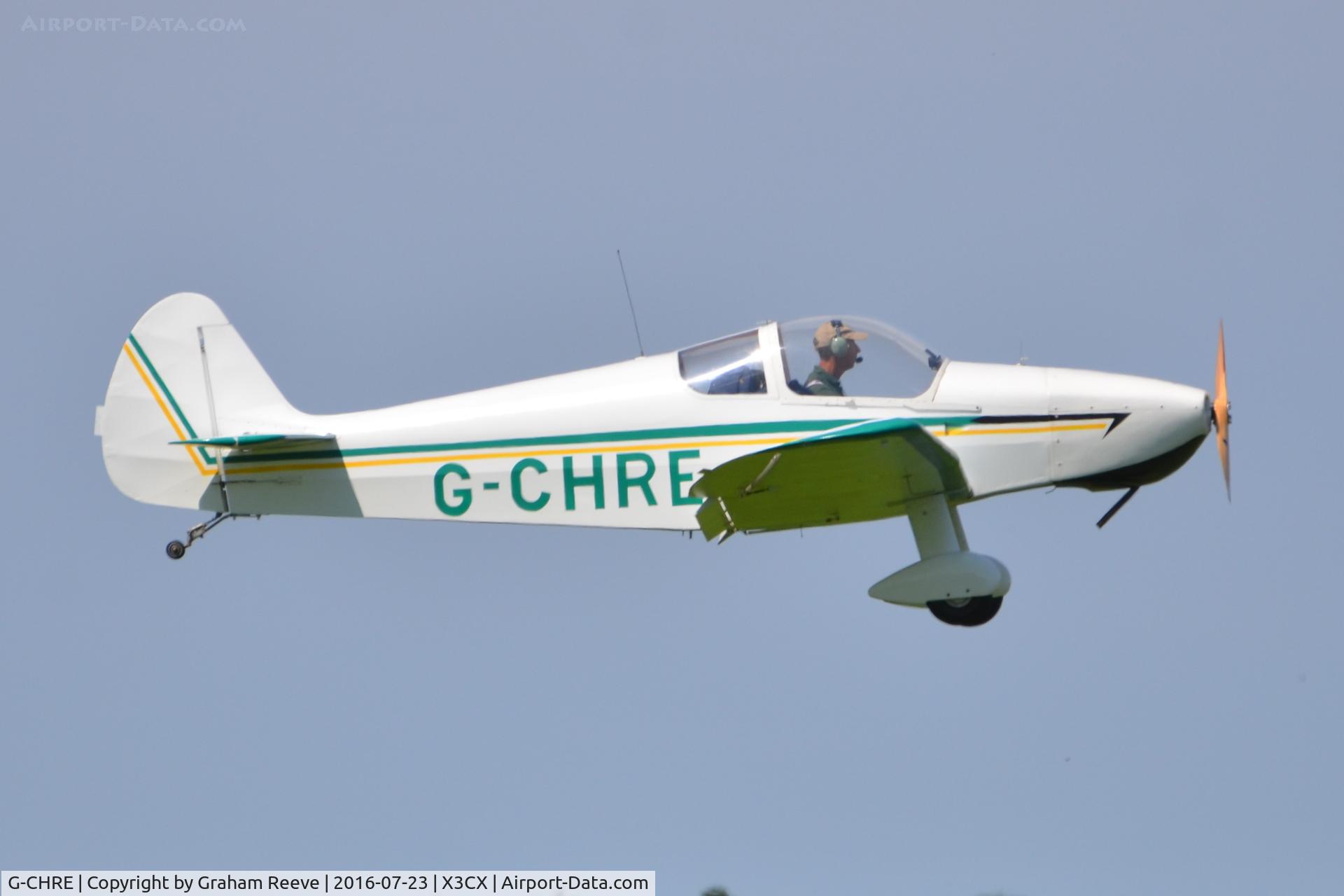 G-CHRE, Nicollier HN-700 Menestrel II C/N PFA 217-13867, Landing at Northrepps.