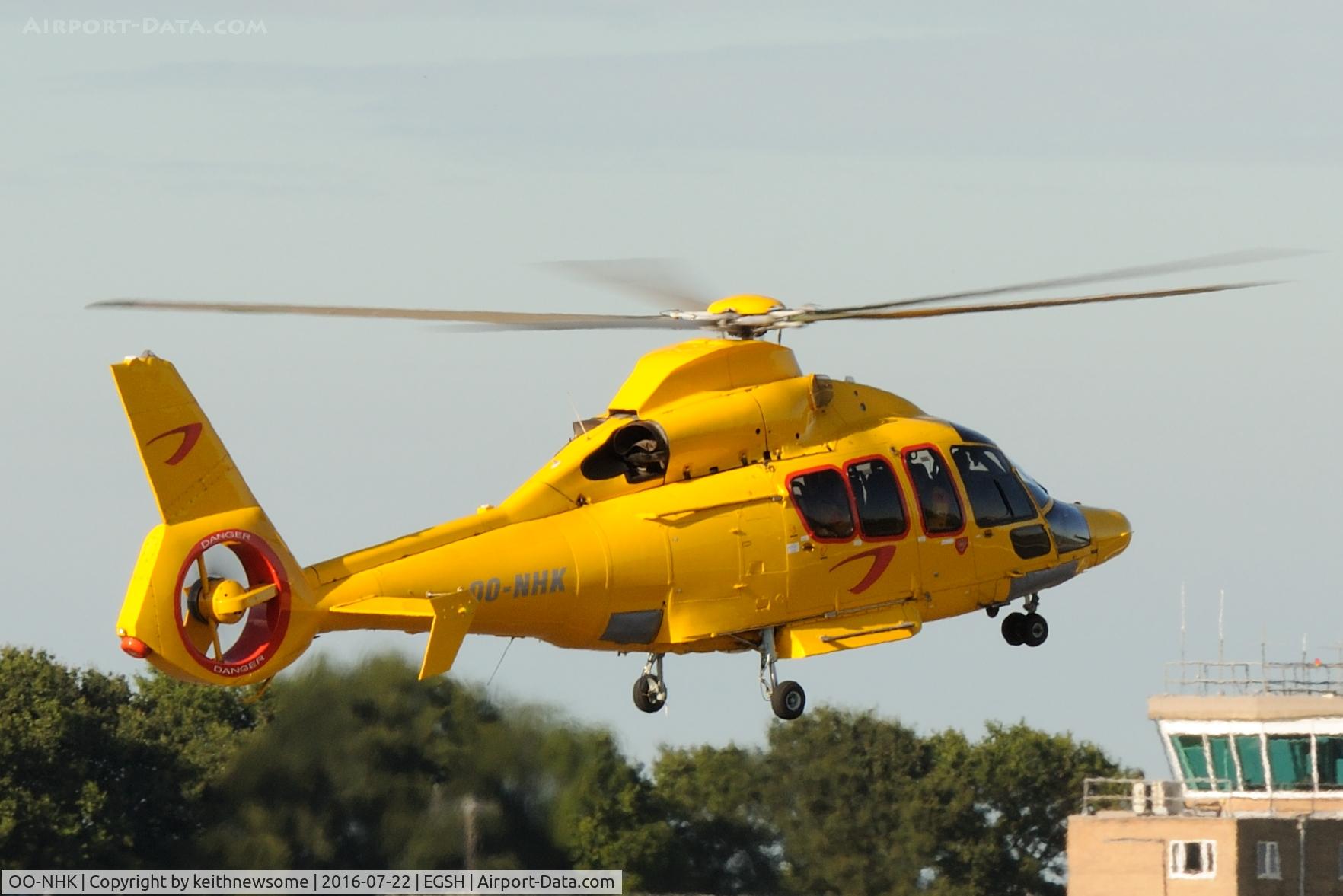 OO-NHK, 2009 Eurocopter EC-155B-1 C/N 6876, Nice Visitor.