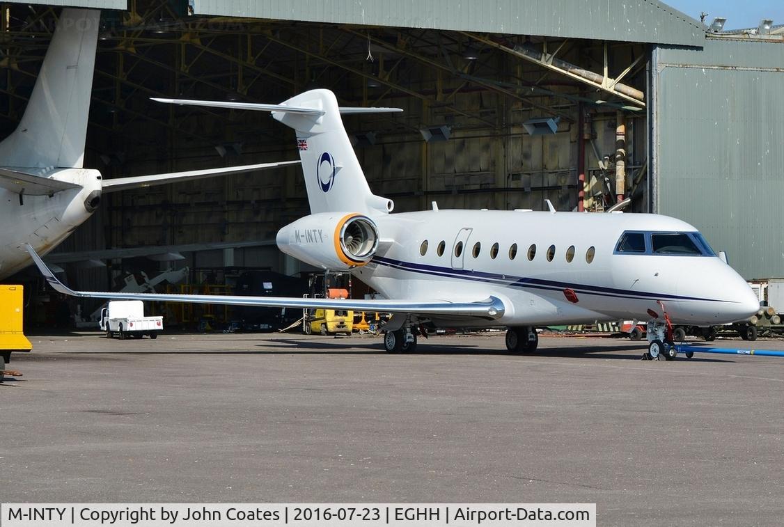 M-INTY, 2015 IAI Gulfstream G280 C/N 2086, At Thurston Avn