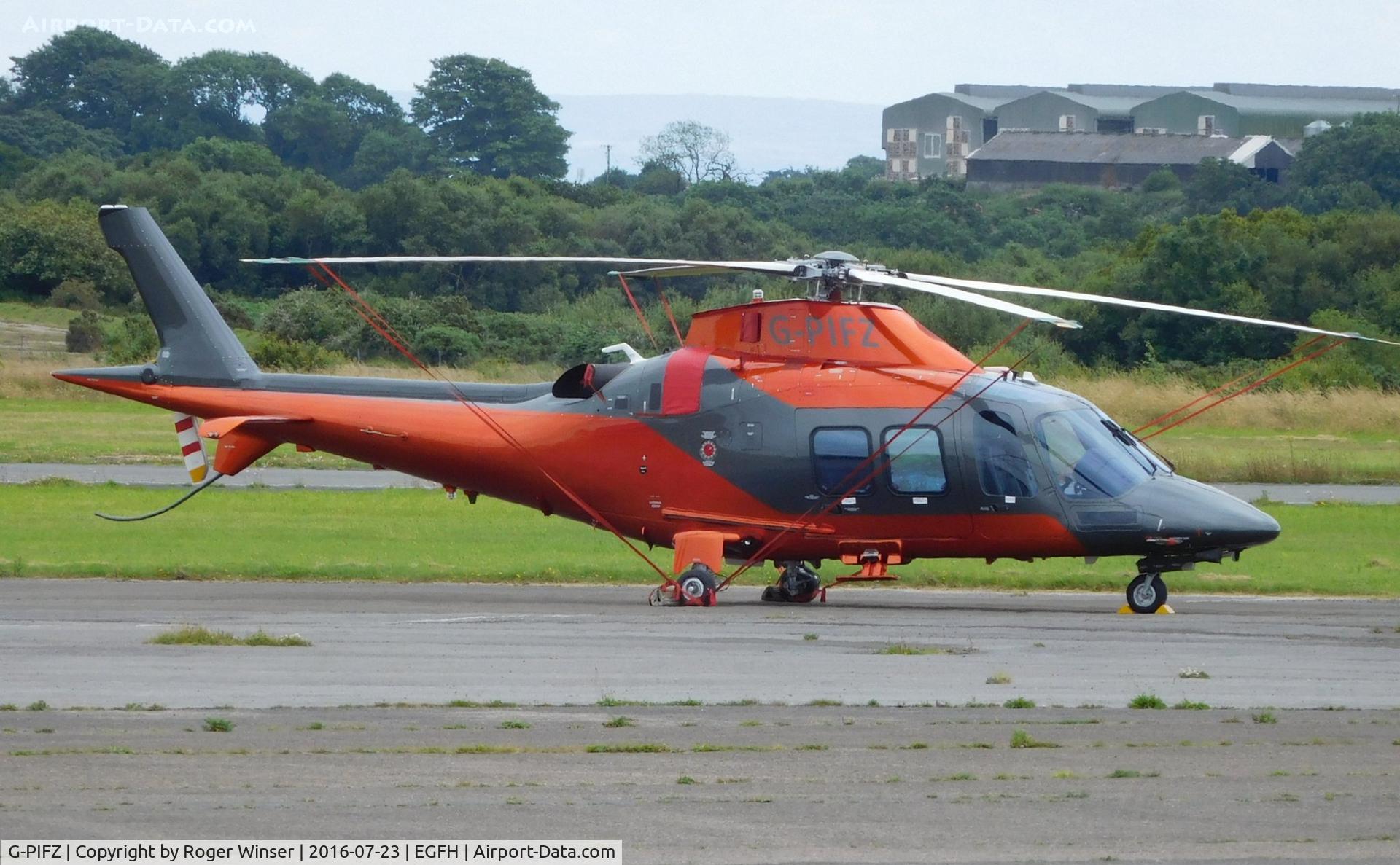 G-PIFZ, 2016 Agusta AW-109SP Grand New C/N 22355, Visiting AW109SP.