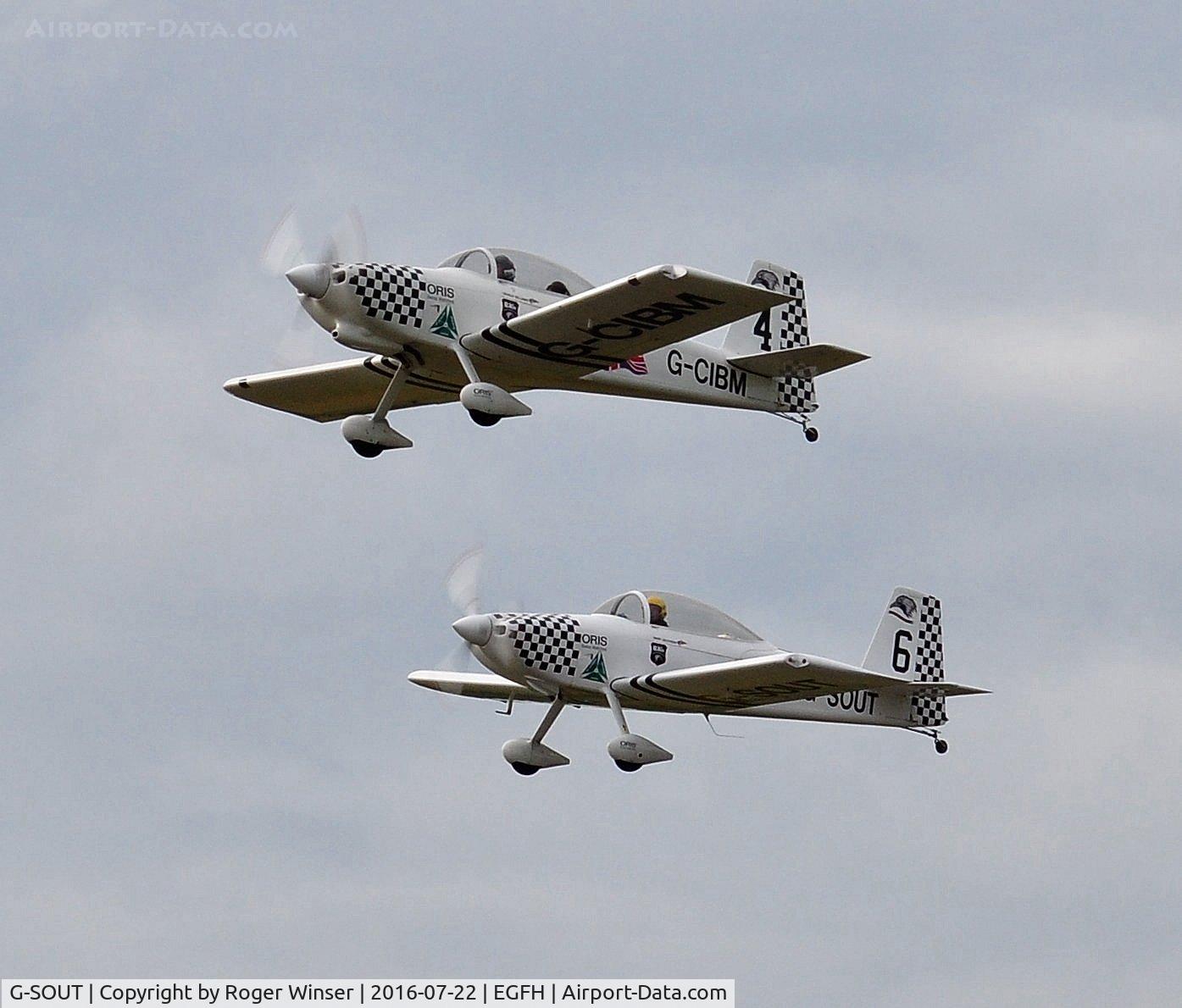 G-SOUT, 2006 Vans RV-8 C/N PFA 303-13295, Raven 6 in Team Raven
