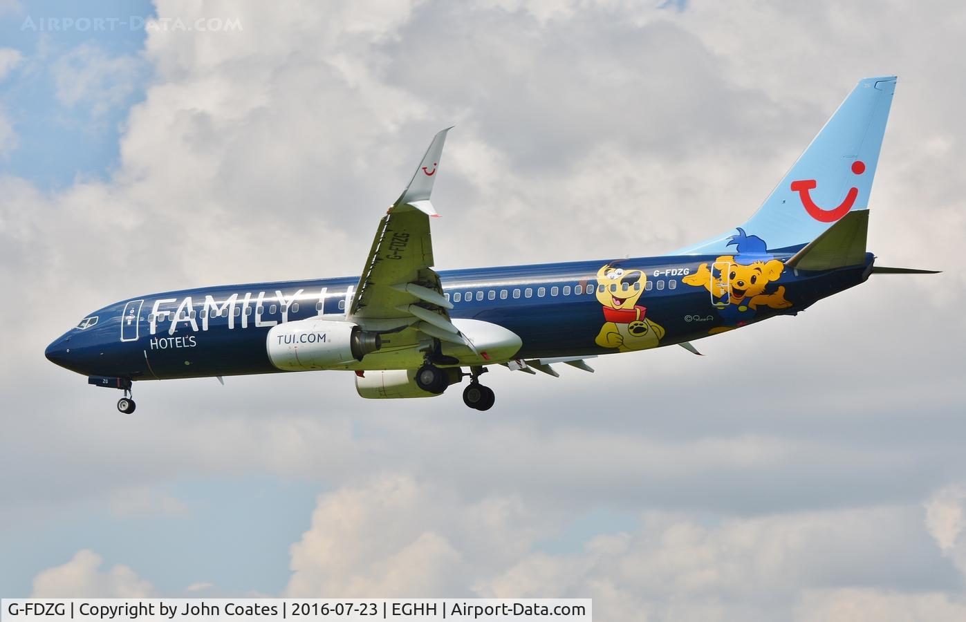 G-FDZG, 2008 Boeing 737-8K5 C/N 35139, Current resident Thomson arriving home