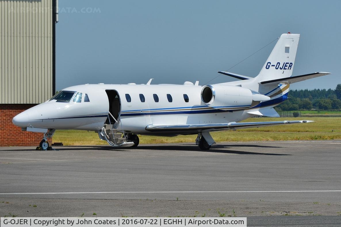 G-OJER, 2013 Cessna 560XL Citation XLS+ C/N 560-6148, At Citation Centre