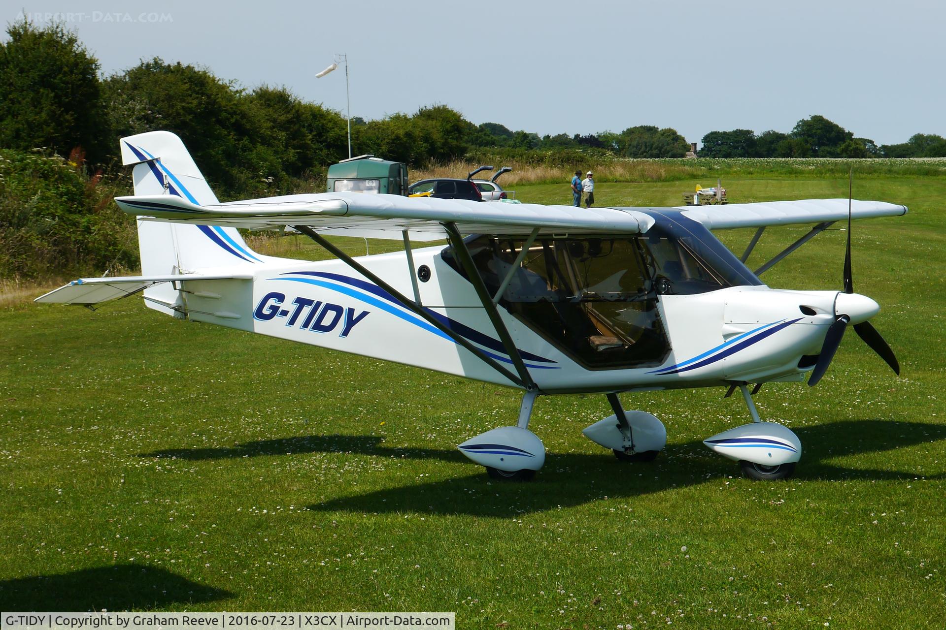 G-TIDY, Bestoff Skyranger Nynja C/N BMAA/HB/623, Parked at Northrepps.