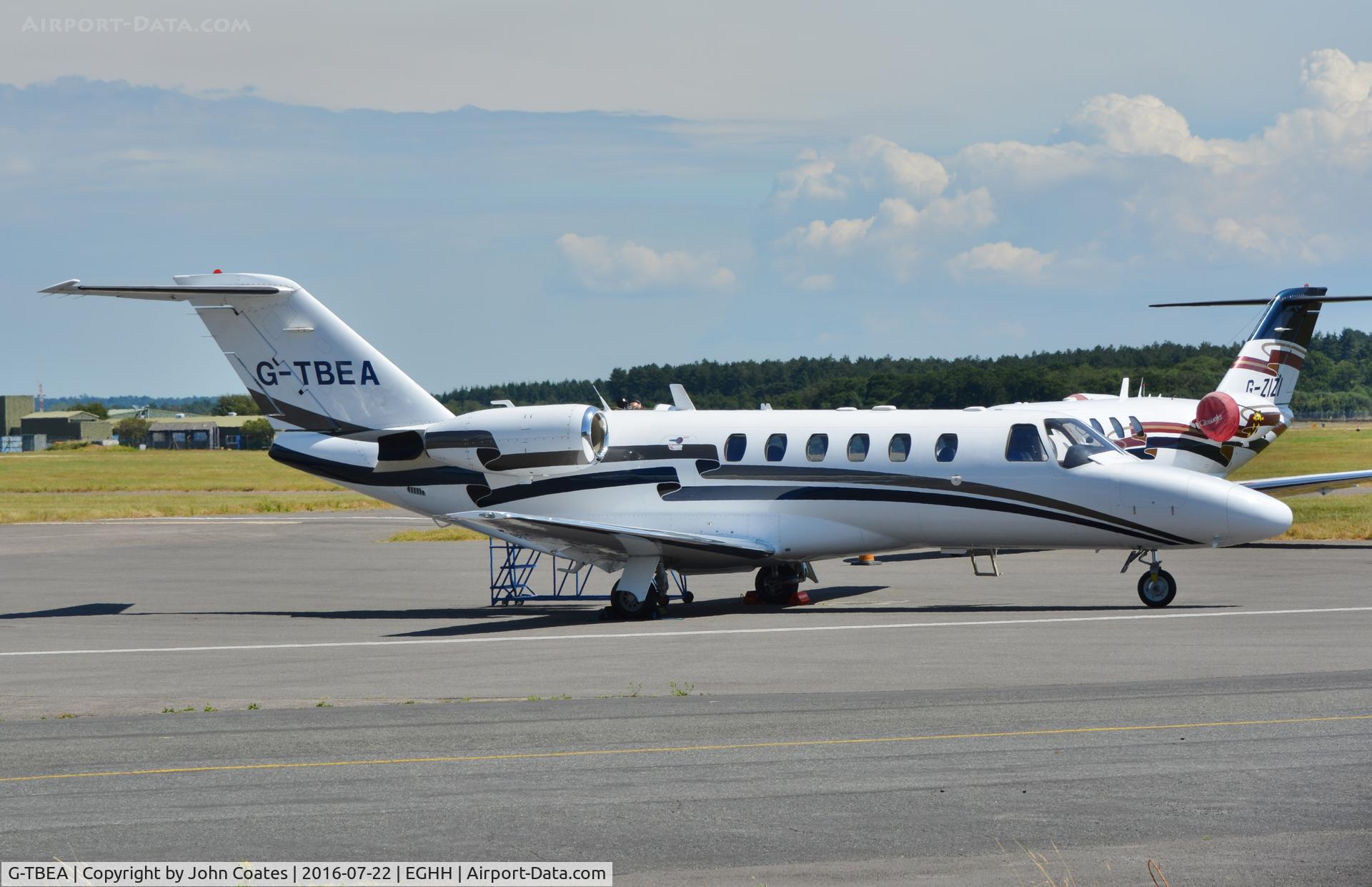 G-TBEA, 2003 Cessna 525A CitationJet CJ2 C/N 525A-0191, At Citation Centre