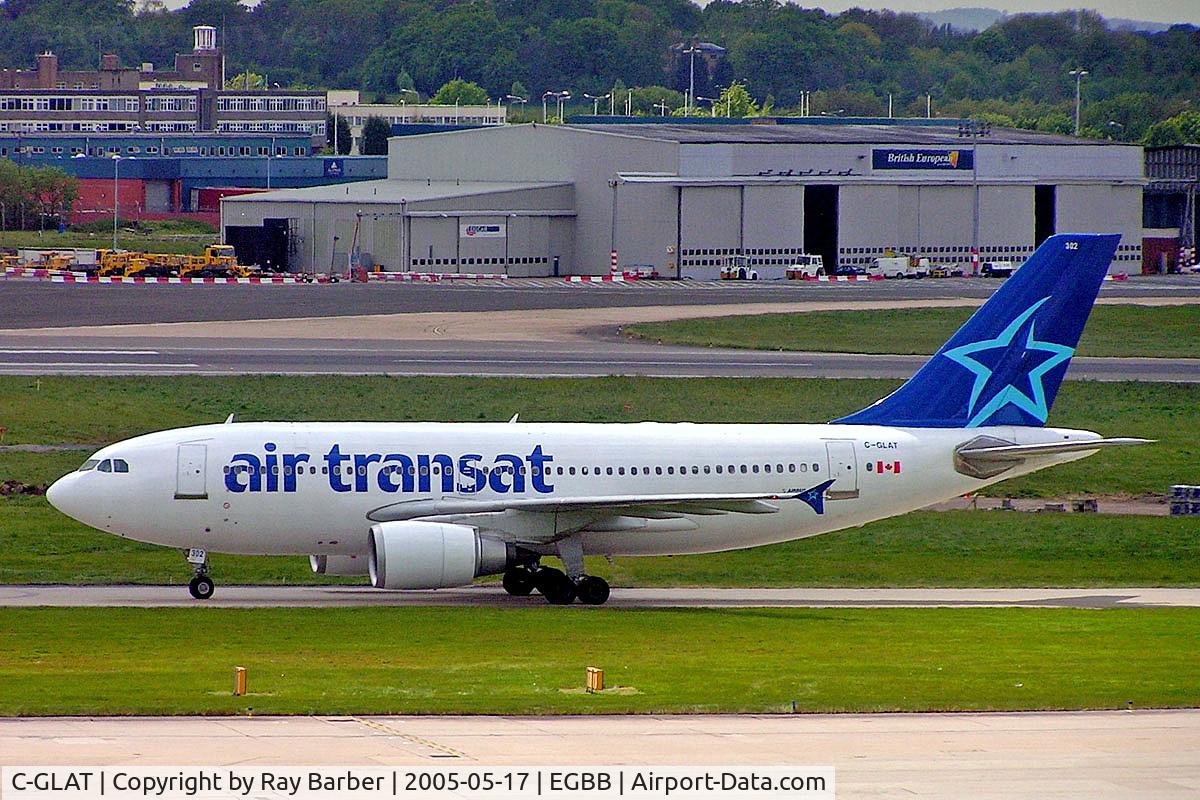 C-GLAT, 1991 Airbus A310-308 C/N 588, Airbus A310-308 [588] (Air Transat) Birmingham Int'l~G 17/05/2005