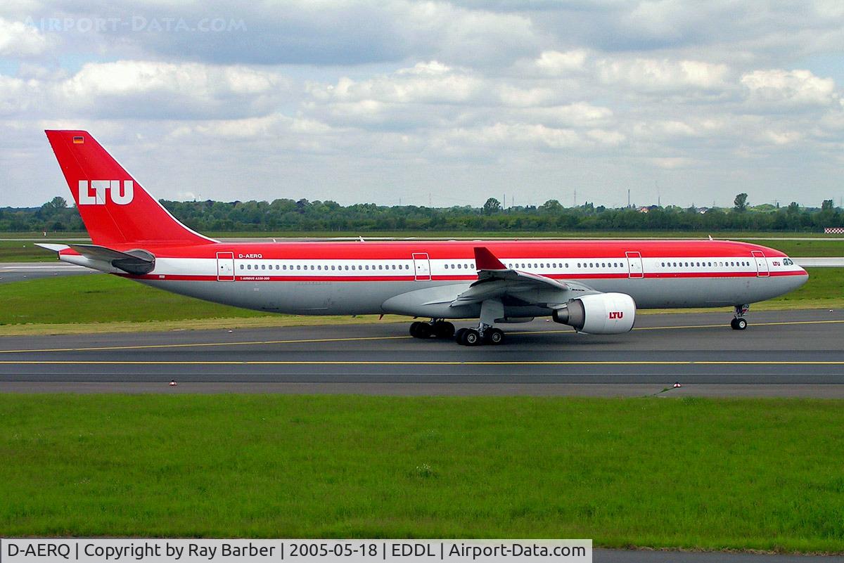 D-AERQ, 1996 Airbus A330-322 C/N 127, Airbus A330-322 [127] (LTU) Dusseldorf~D 18/05/2006