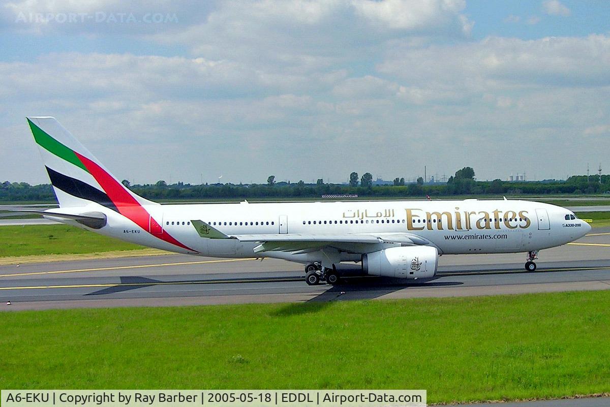 A6-EKU, 1999 Airbus A330-243 C/N 295, Airbus A330-243 [295] (Emirates Airlines) Dusseldorf~D 18/05/2006
