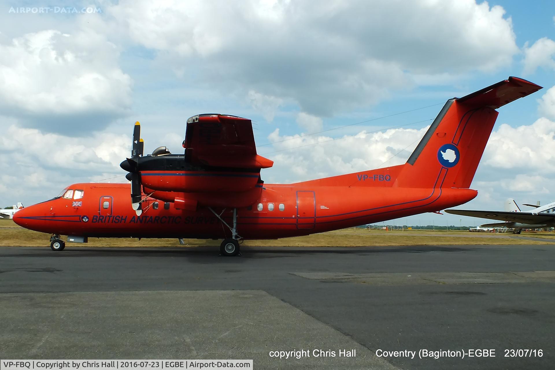 VP-FBQ, 1985 De Havilland Canada DHC-7-110 Dash 7 C/N 111, British Antarctic Survey