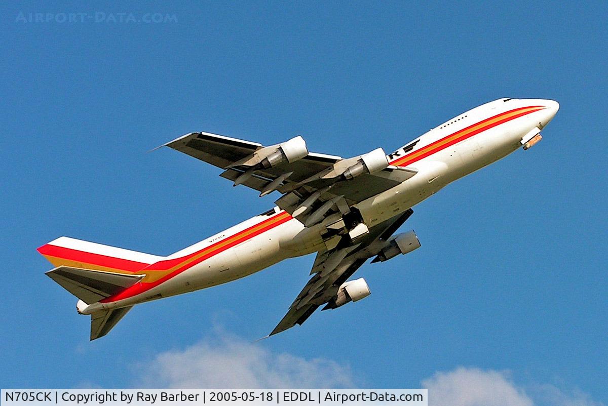 N705CK, 1974 Boeing 747-246F C/N 21034, Boeing 747-246F [21034] (Kalitta Air) Dusseldorf~D 18/05/2006