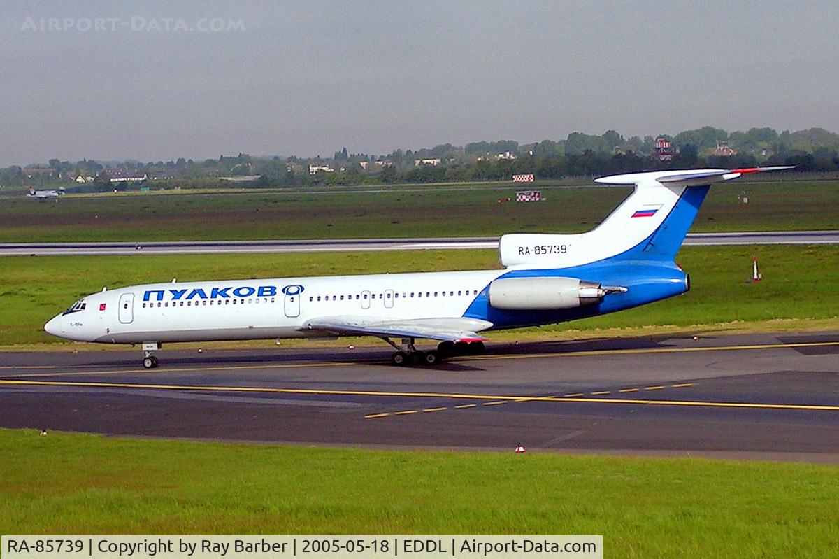 RA-85739, 1992 Tupolev Tu-154M C/N 92A925, Tupolev Tu-154M [92A-925] (Pulkovo Avia) Dusseldorf~D 18/05/2006