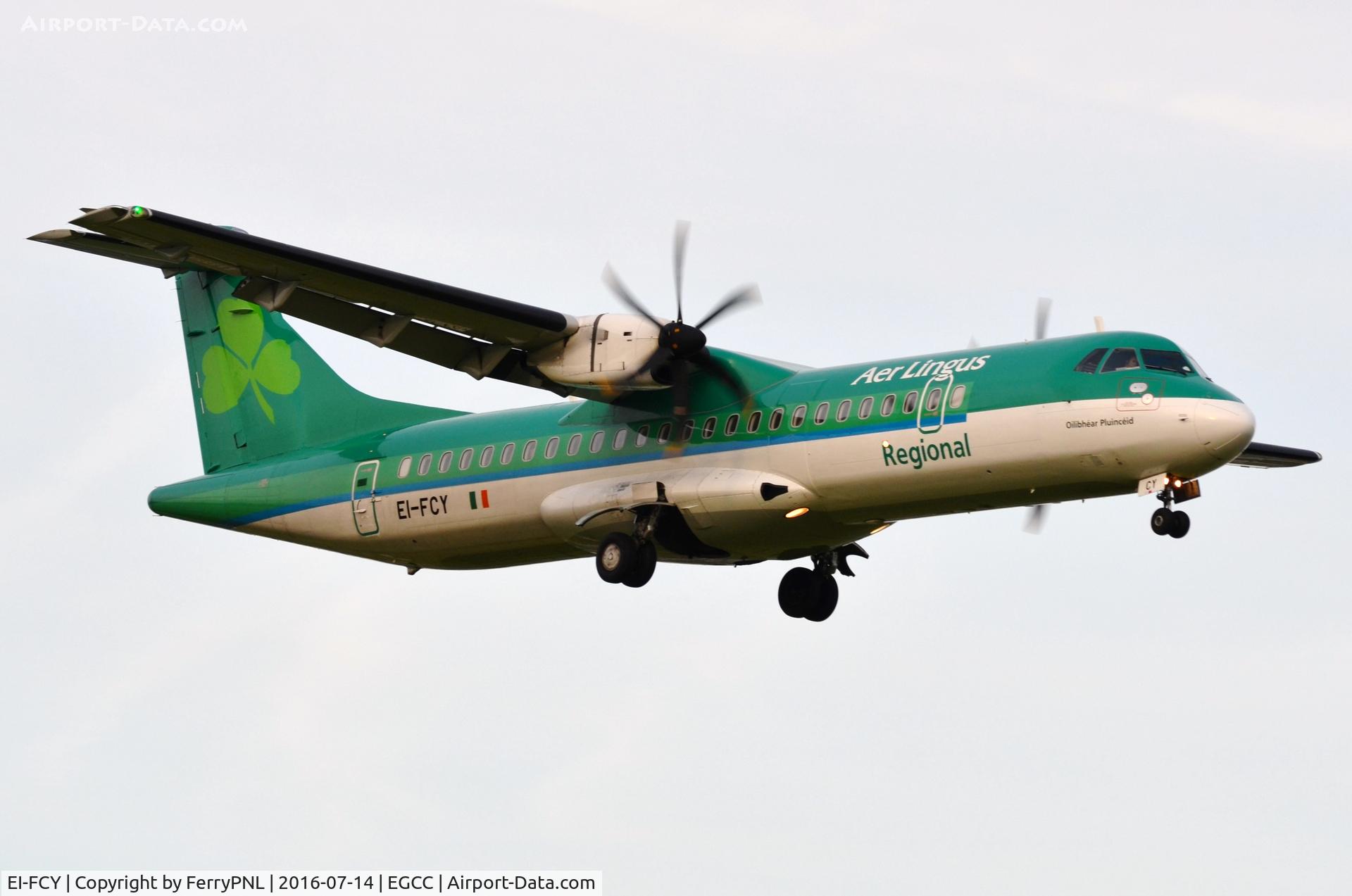 EI-FCY, 2014 ATR 72-600 (72-212A) C/N 1139, Aer Lingus Regional ATR72