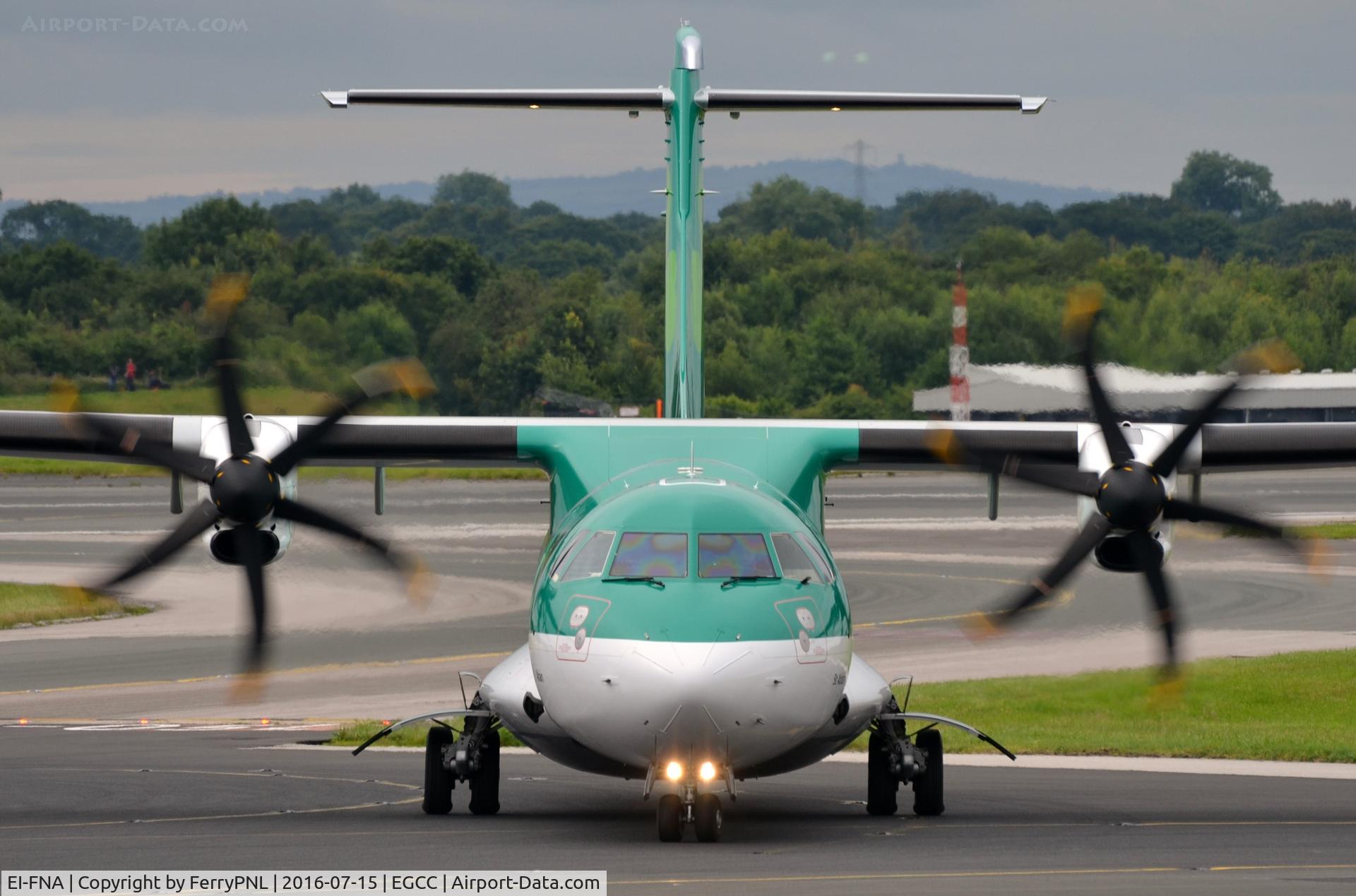 EI-FNA, 2016 ATR 72-212A C/N 1325, ATR72 in profile.