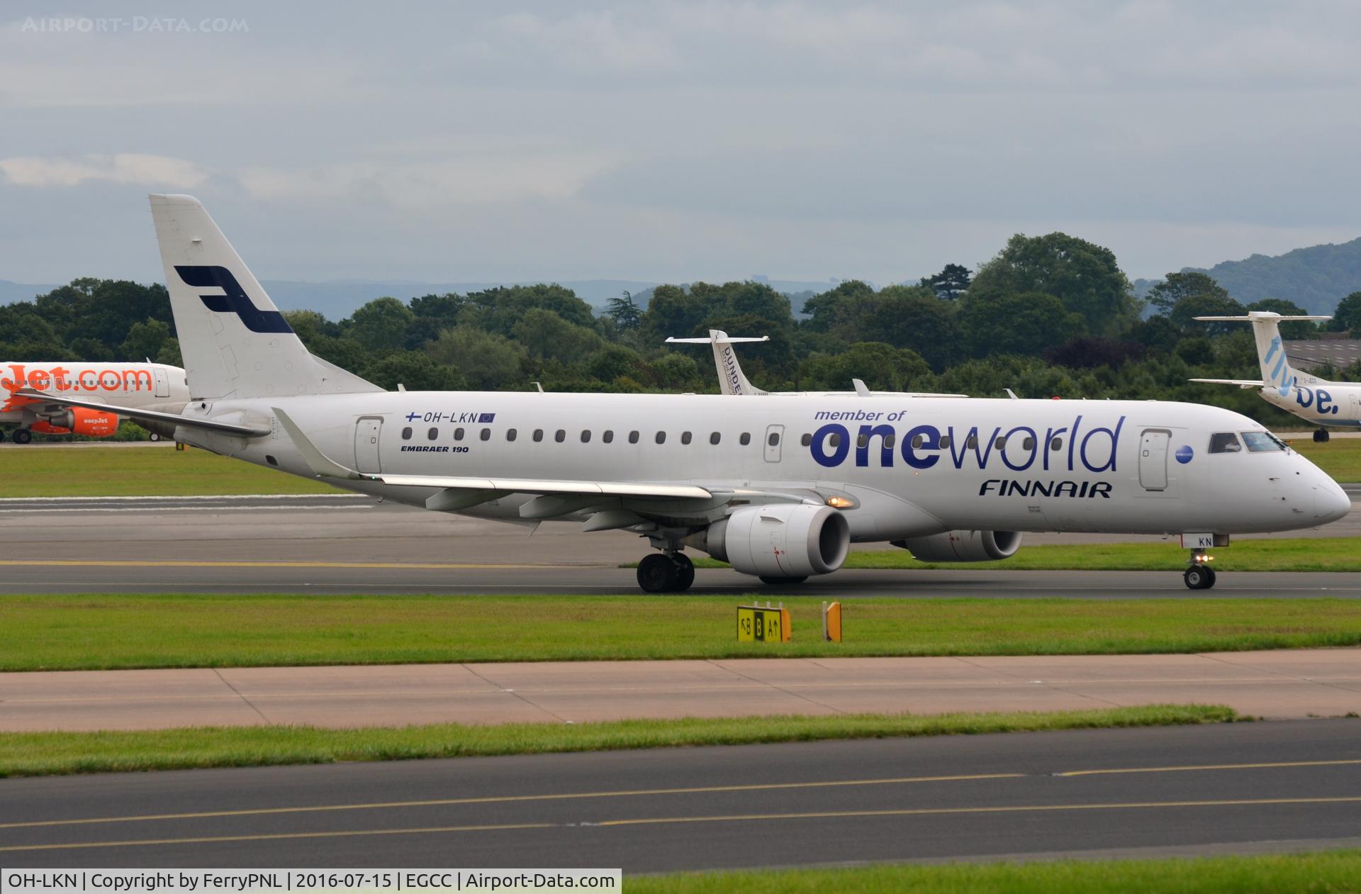 OH-LKN, 2009 Embraer 190LR (ERJ-190-100LR) C/N 19000252, Finnair ERJ190