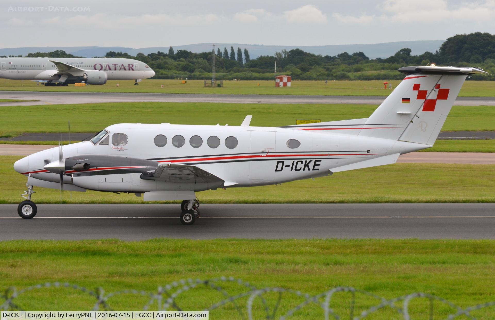 D-ICKE, 2009 Hawker Beechcraft B200GT King Air C/N BY-96, This Be200GT is new in in the German register.
