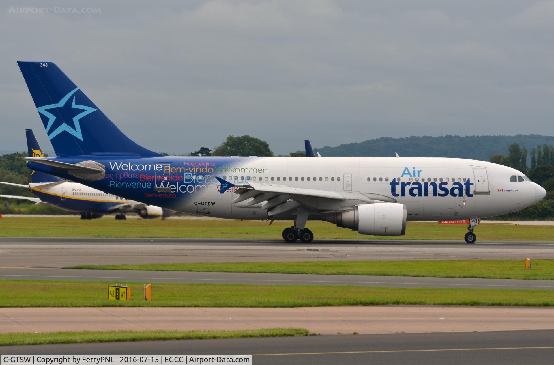 C-GTSW, 1988 Airbus A310-304 C/N 483, One of the few A310 still operated commercially , this one by AirTransat.