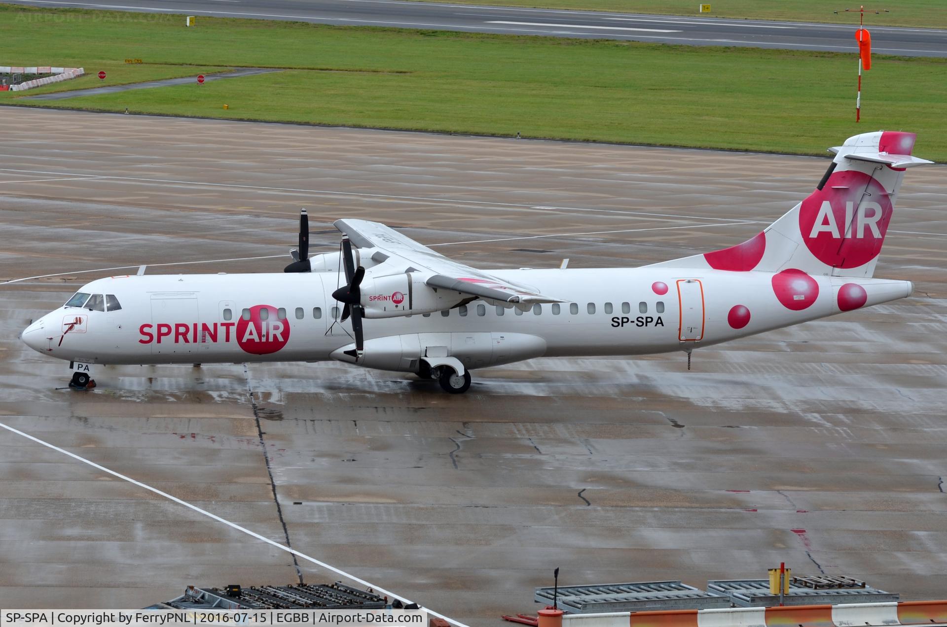 SP-SPA, 1991 ATR 72-202F C/N 246, Sprint Air ATR72