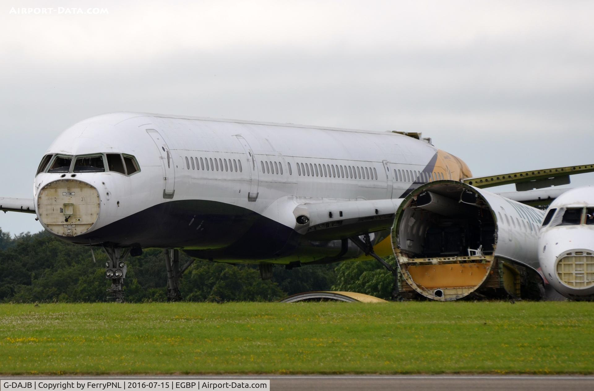 G-DAJB, 1987 Boeing 757-2T7 C/N 23770, End of lifecycle for this Monarch B752