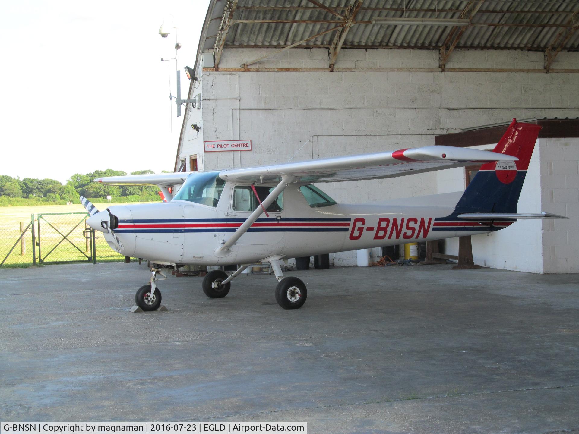 G-BNSN, 1983 Cessna 152 C/N 152-85776, at denham