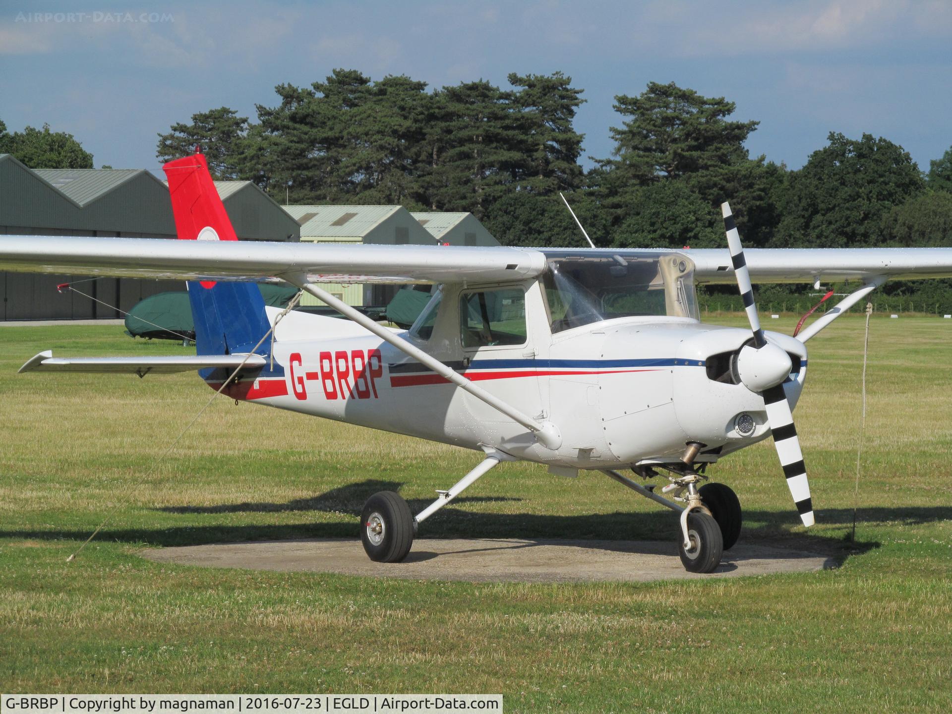 G-BRBP, 1980 Cessna 152 C/N 152-84915, in afternoon sun at denham