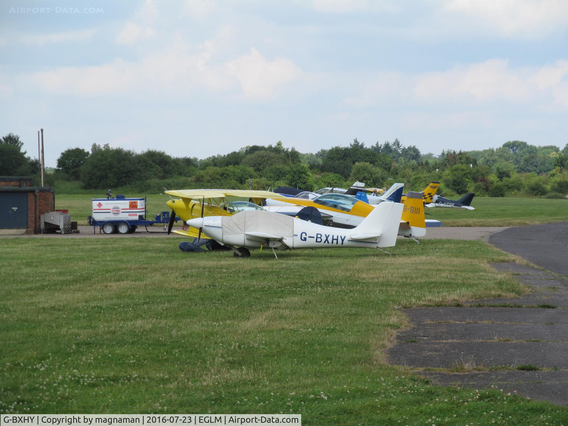 G-BXHY, 1998 Europa XS Monowheel C/N PFA 247-12514, just arrived