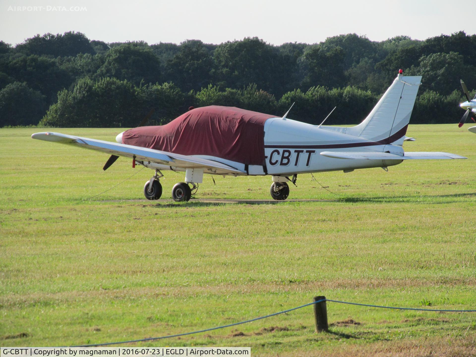 G-CBTT, 1977 Piper PA-28-181 Cherokee Archer II C/N 28-7890127, at denham