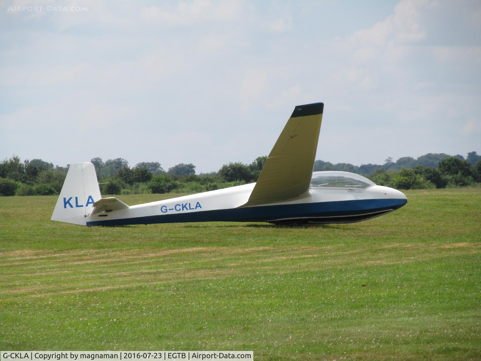 G-CKLA, 1972 Schleicher ASK-13 C/N 13363, AT BOOKER