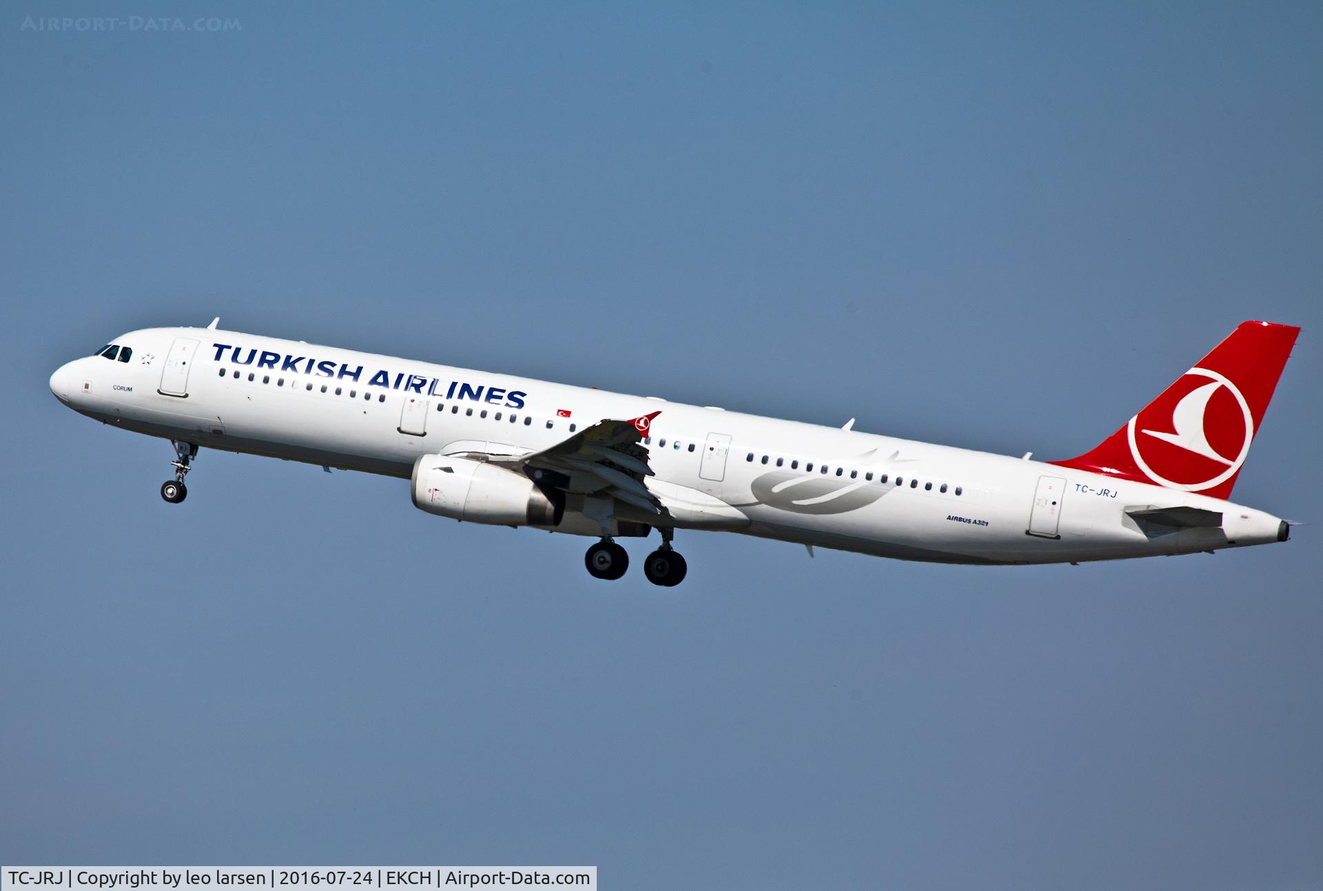 TC-JRJ, 2008 Airbus A321-231 C/N 3429, Copenhagen 24.7.16