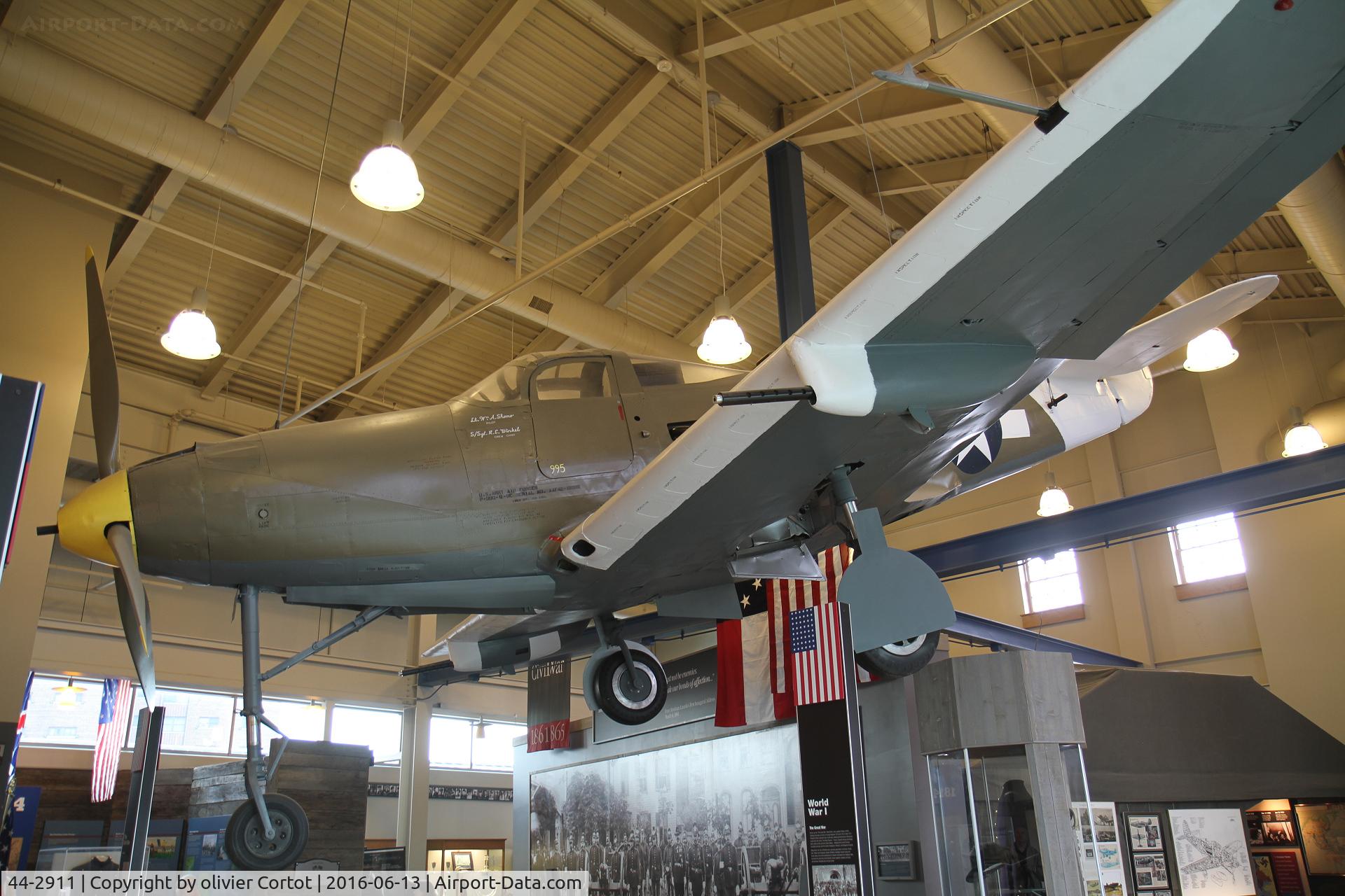 44-2911, 1944 Bell P-39Q Airacobra C/N Not found 44-2911, now in Buffalo