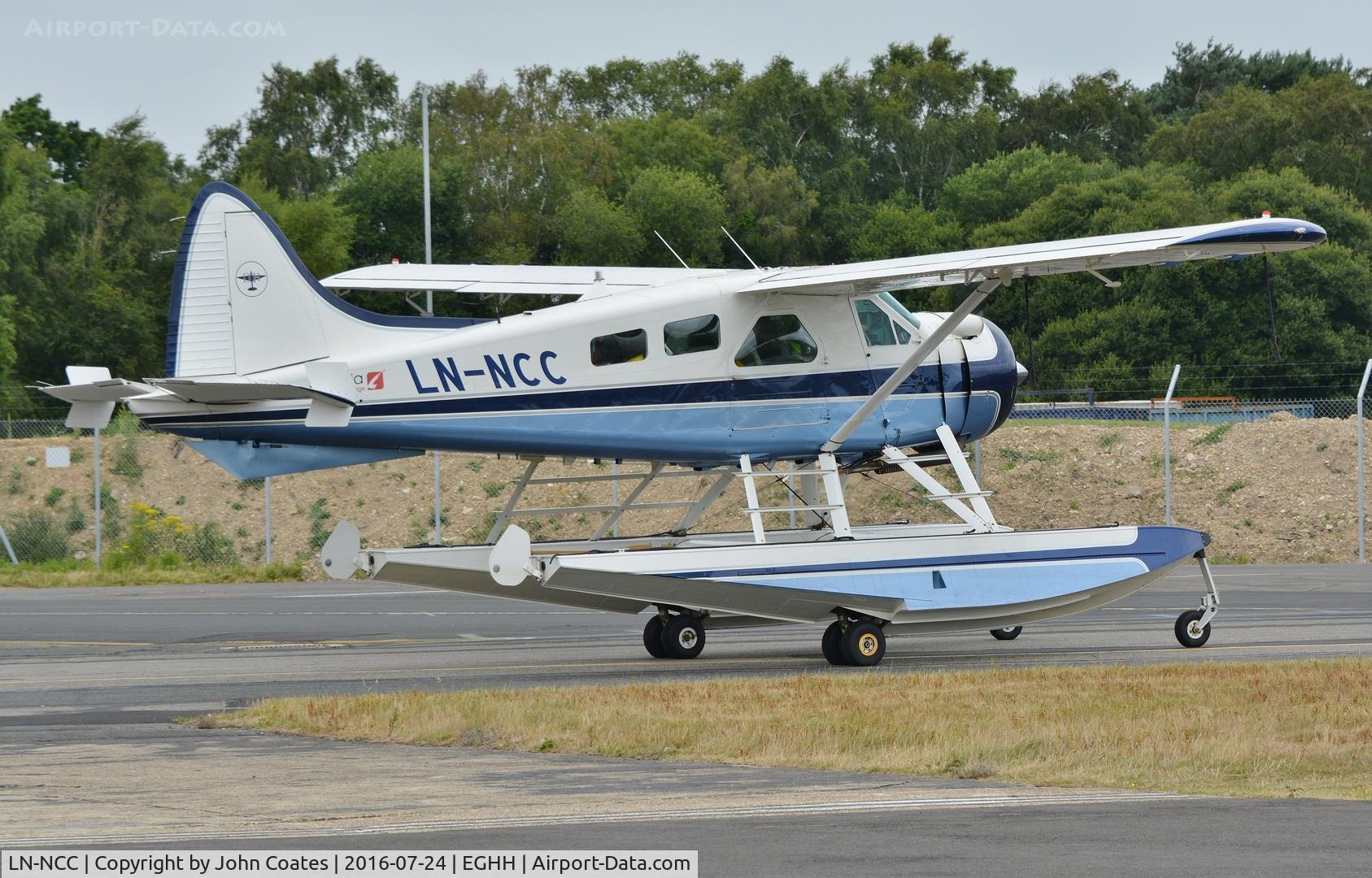 LN-NCC, De Havilland Canada DHC-2 Beaver Mk.1 C/N 1167, Taxiing to depart from Bliss Avn