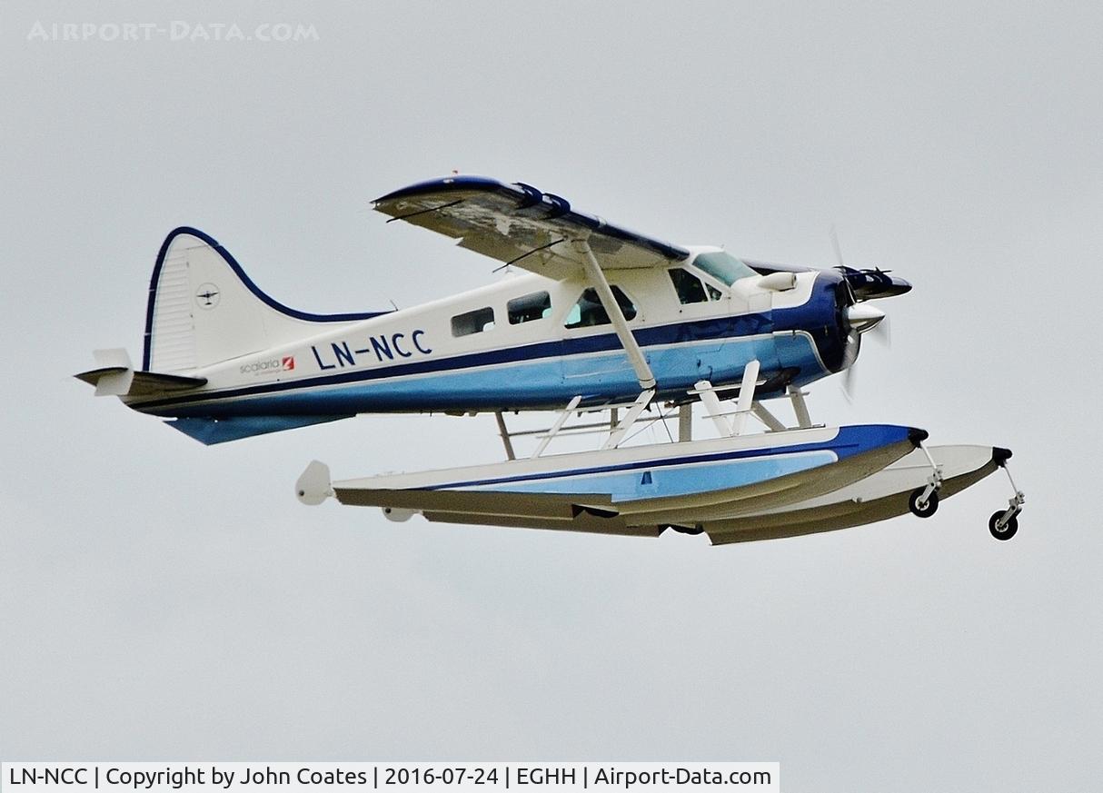 LN-NCC, De Havilland Canada DHC-2 Beaver Mk.1 C/N 1167, Departing after a couple of days visit