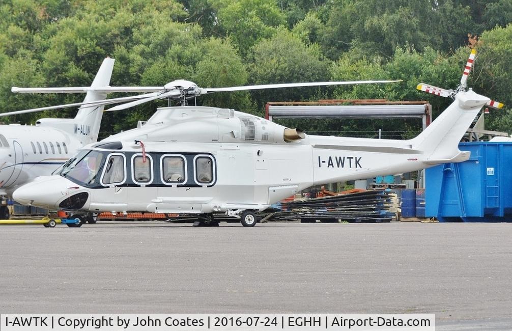 I-AWTK, 2011 AgustaWestland AW-139 C/N 31353, ex G-OAWL at Thurston Avn