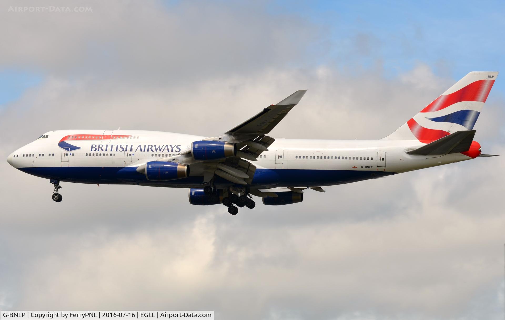 G-BNLP, 1990 Boeing 747-436 C/N 24058, BA B744 almost home.