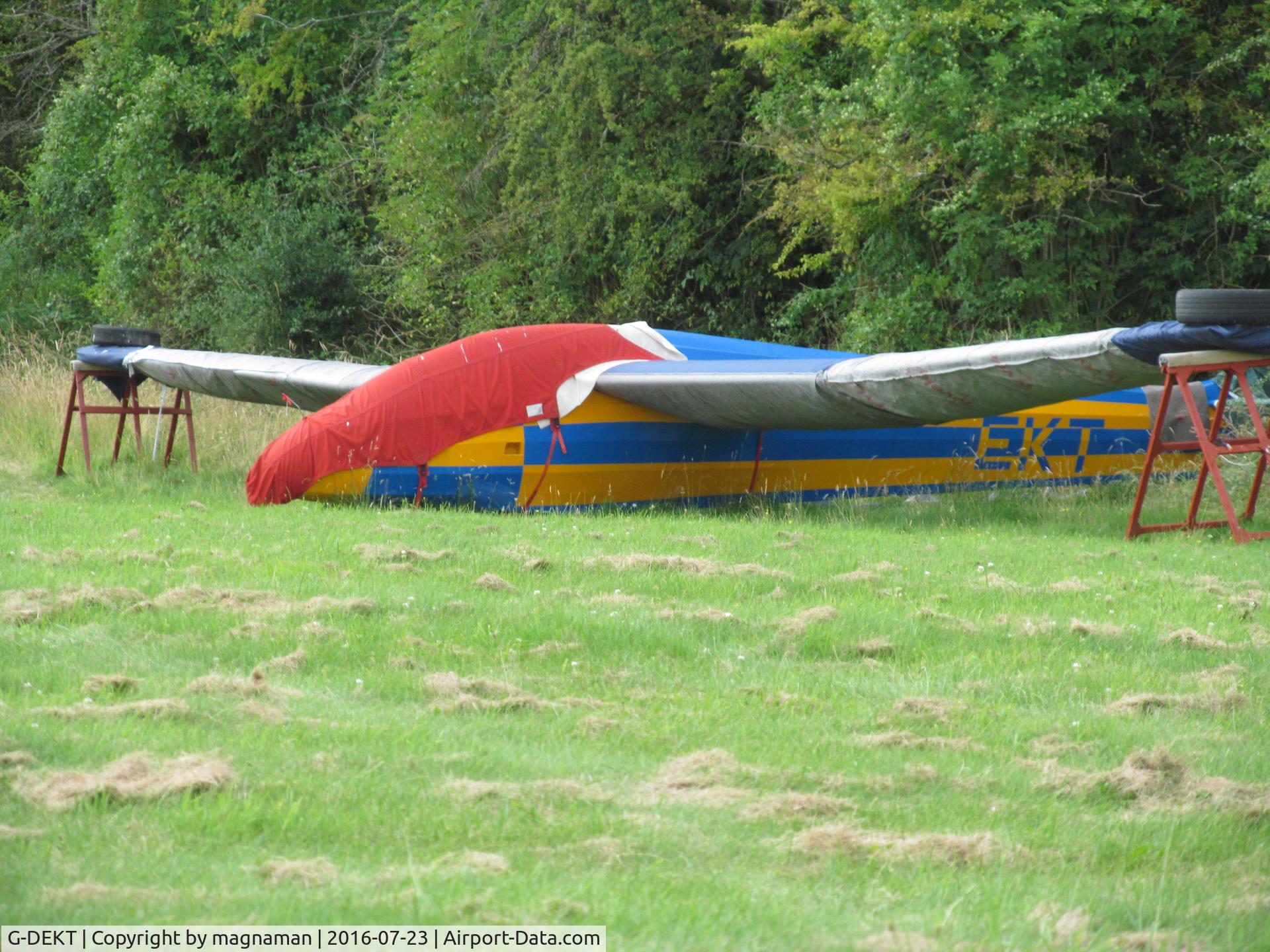 G-DEKT, 1969 Wassmer WA-30 Bijave C/N 241, Not 100% sure of ID - seen at Dunstable - supposed to be sold abroad??