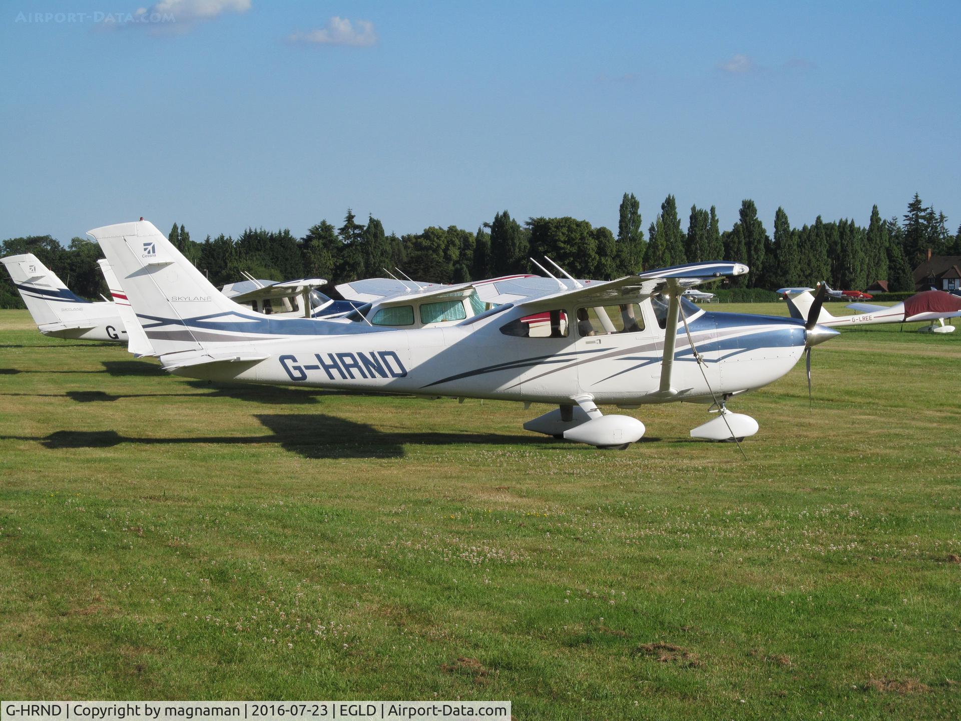 G-HRND, 2007 Cessna 182T Skylane C/N 18281936, at denham