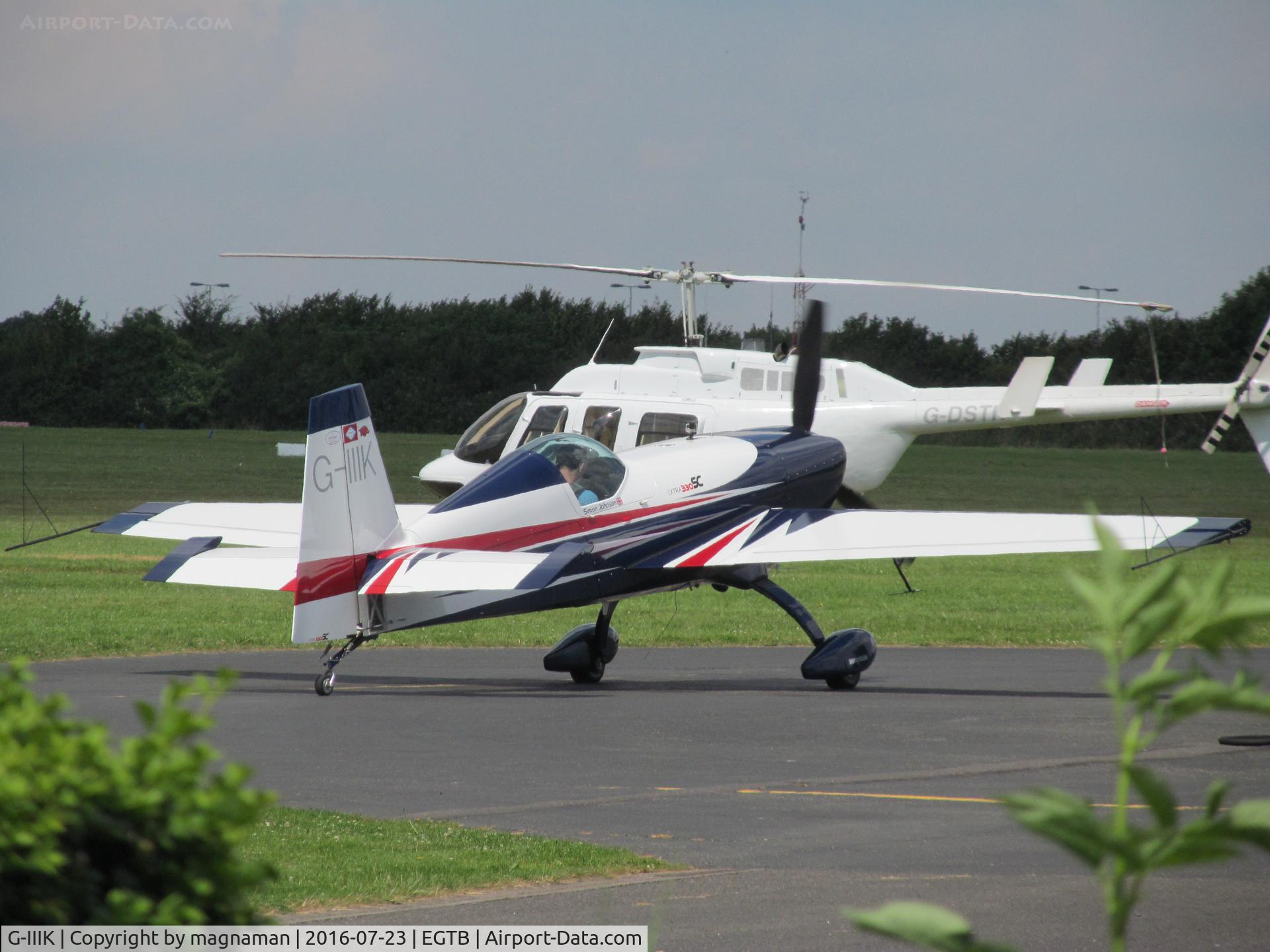 G-IIIK, 2010 Extra EA-300SC C/N SC024, nice visitor to booker