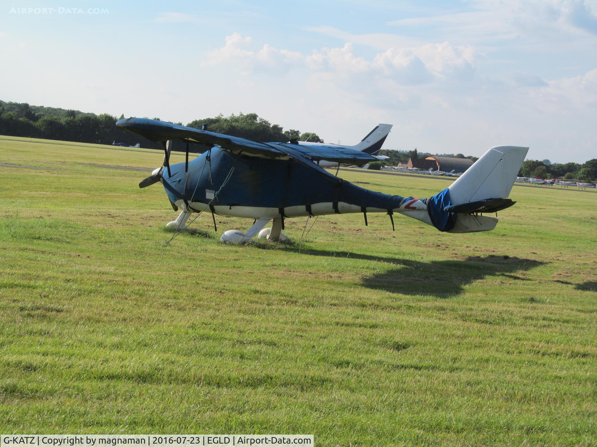 G-KATZ, 2002 Flight Design CT2K C/N 7900, identified by cover sheet tag