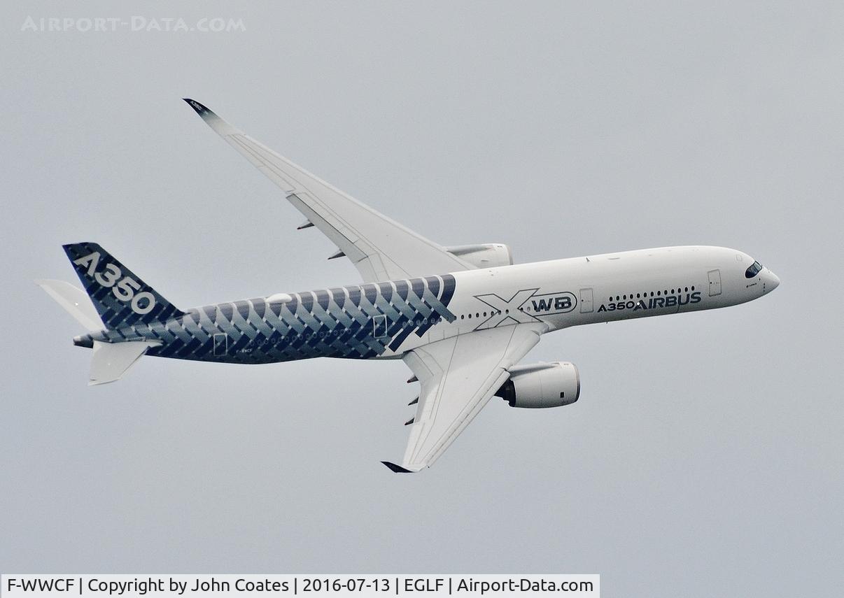 F-WWCF, 2013 Airbus A350-941 C/N 002, FIA 2016